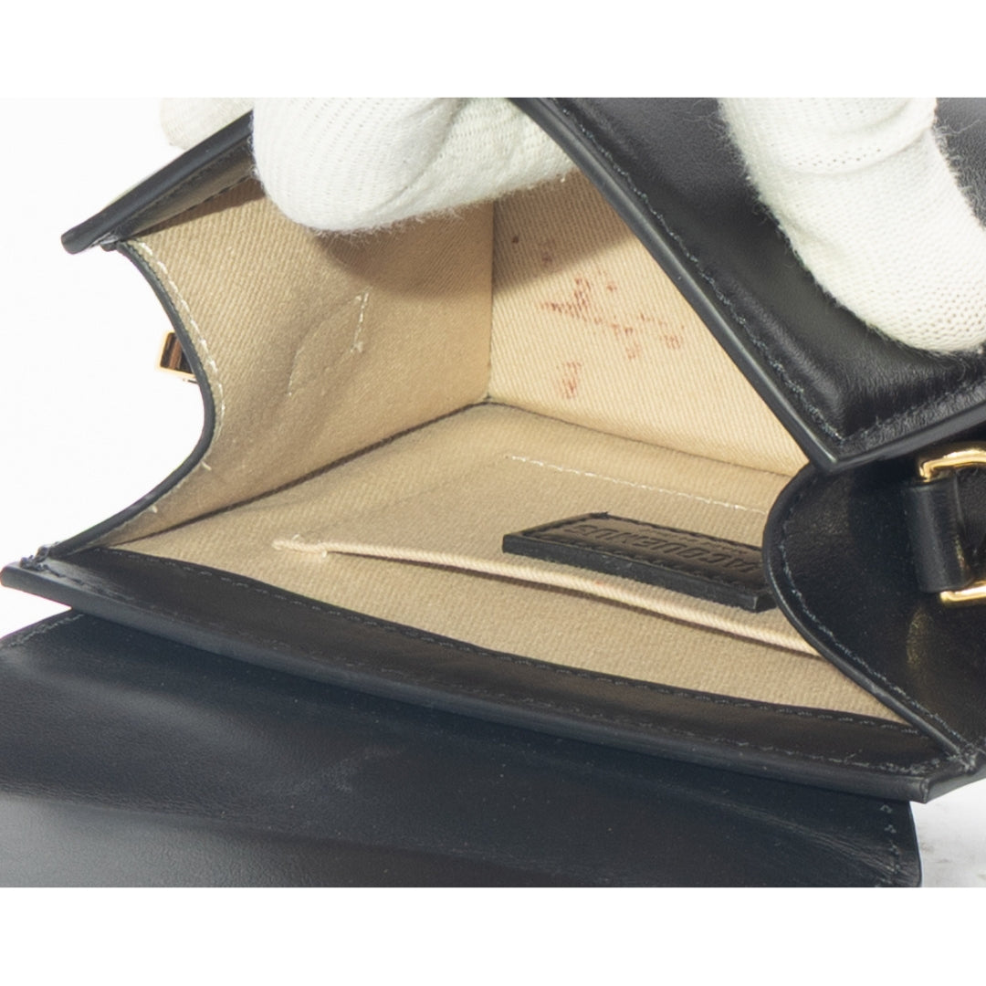 Jacquemus The knot Chiquito Black Crossbody Bag