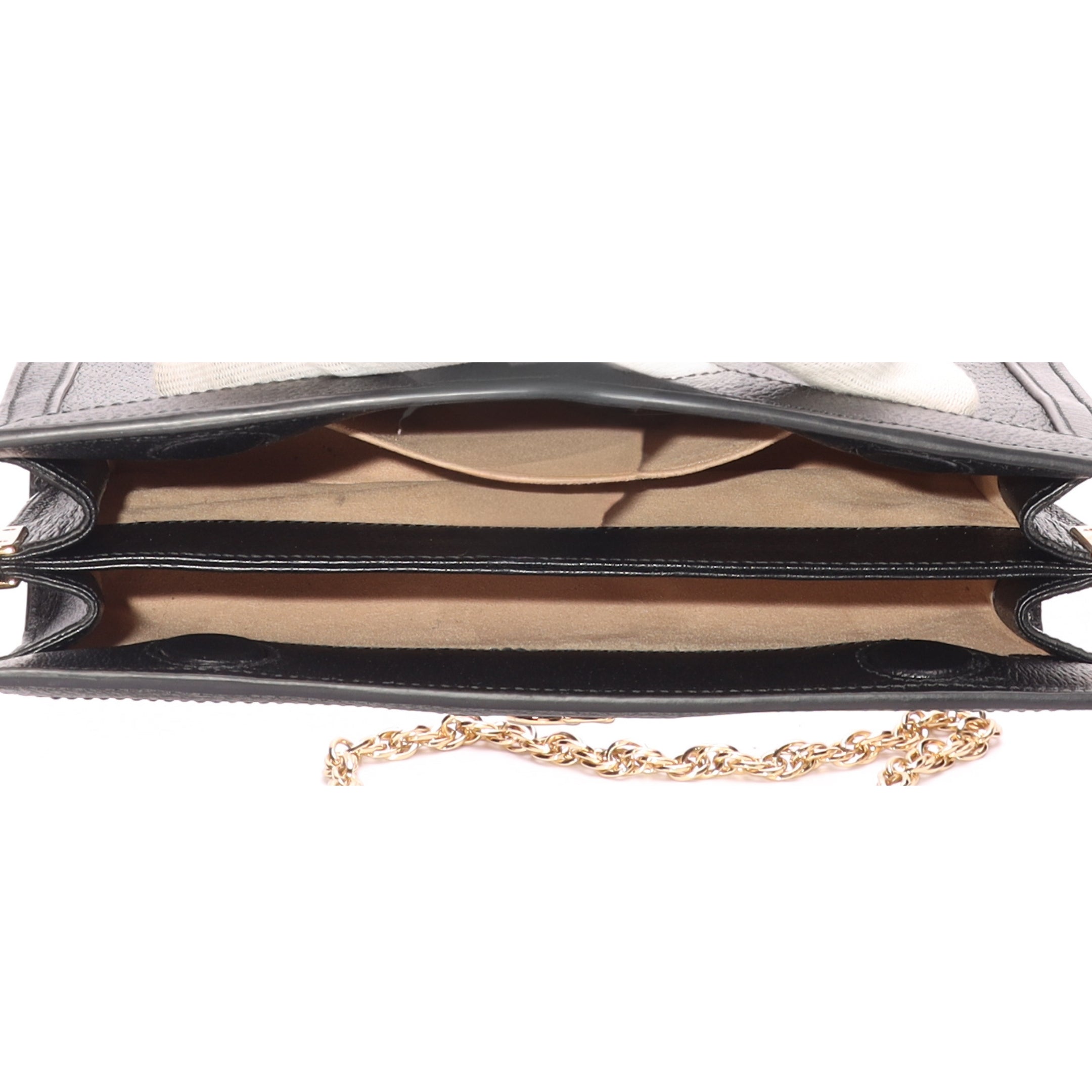 Gucci Black Web Ophidia Shoulder Bag