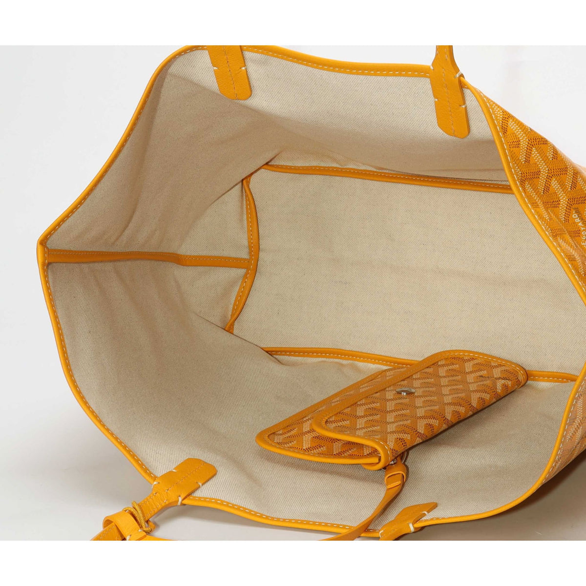 Goyard Saint Louis PM Yellow Tote