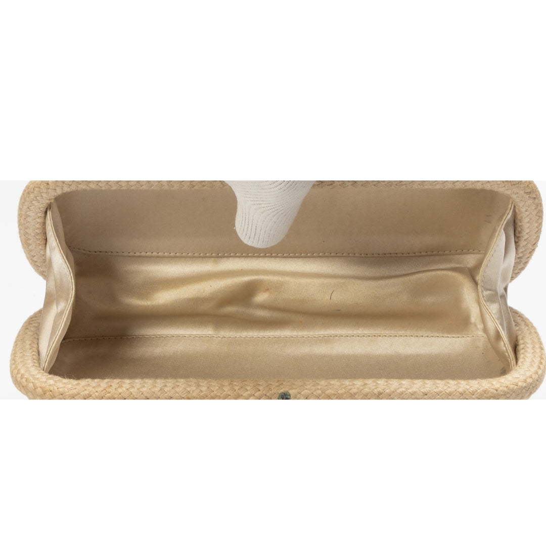 Bottega Veneta Satin Knot Minaudiere Clutch