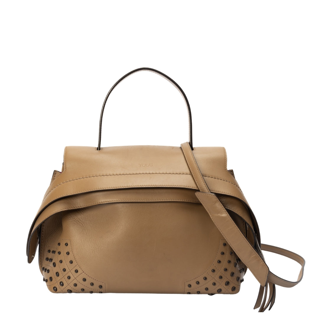 Tod's Wave Studded Crossbody Bag
