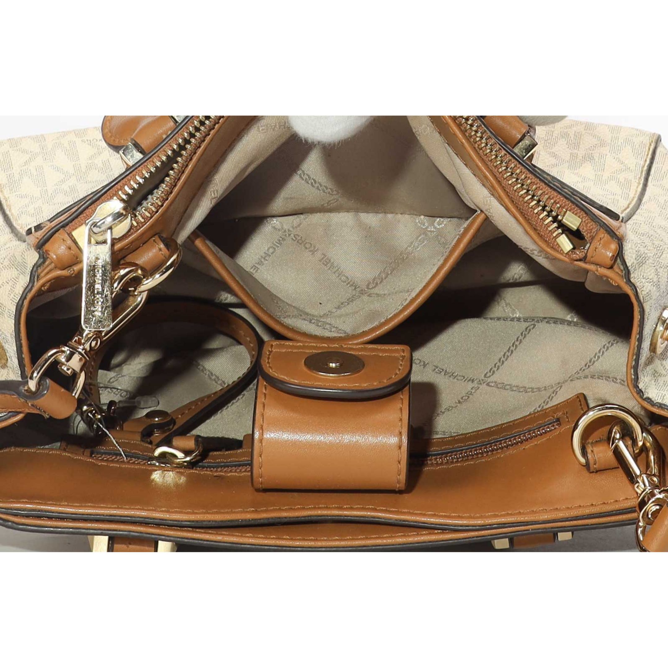 Michael Kors Gibson Small Signature Logo Satchel