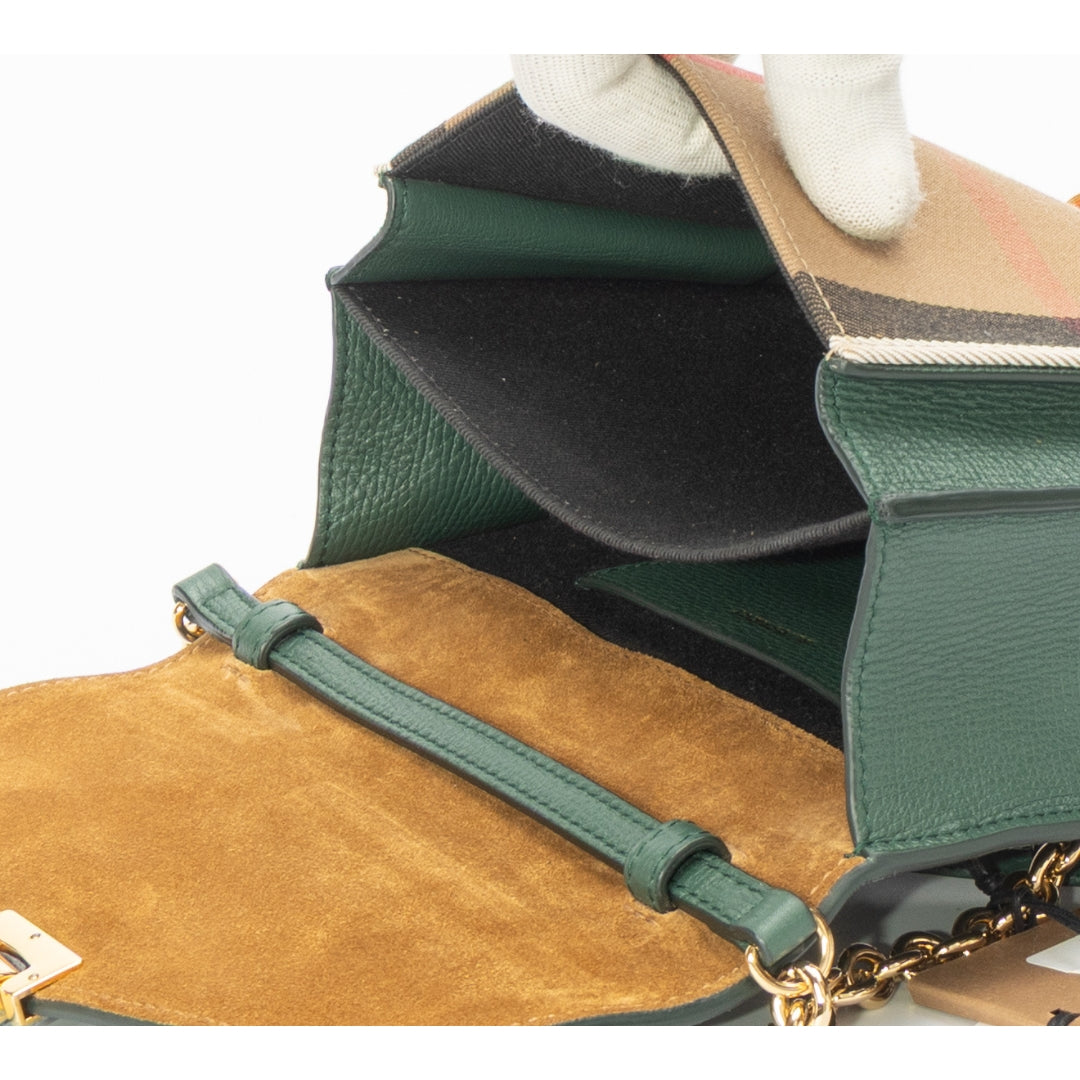 Burberry Macken Vintage Check Crossbody Bag