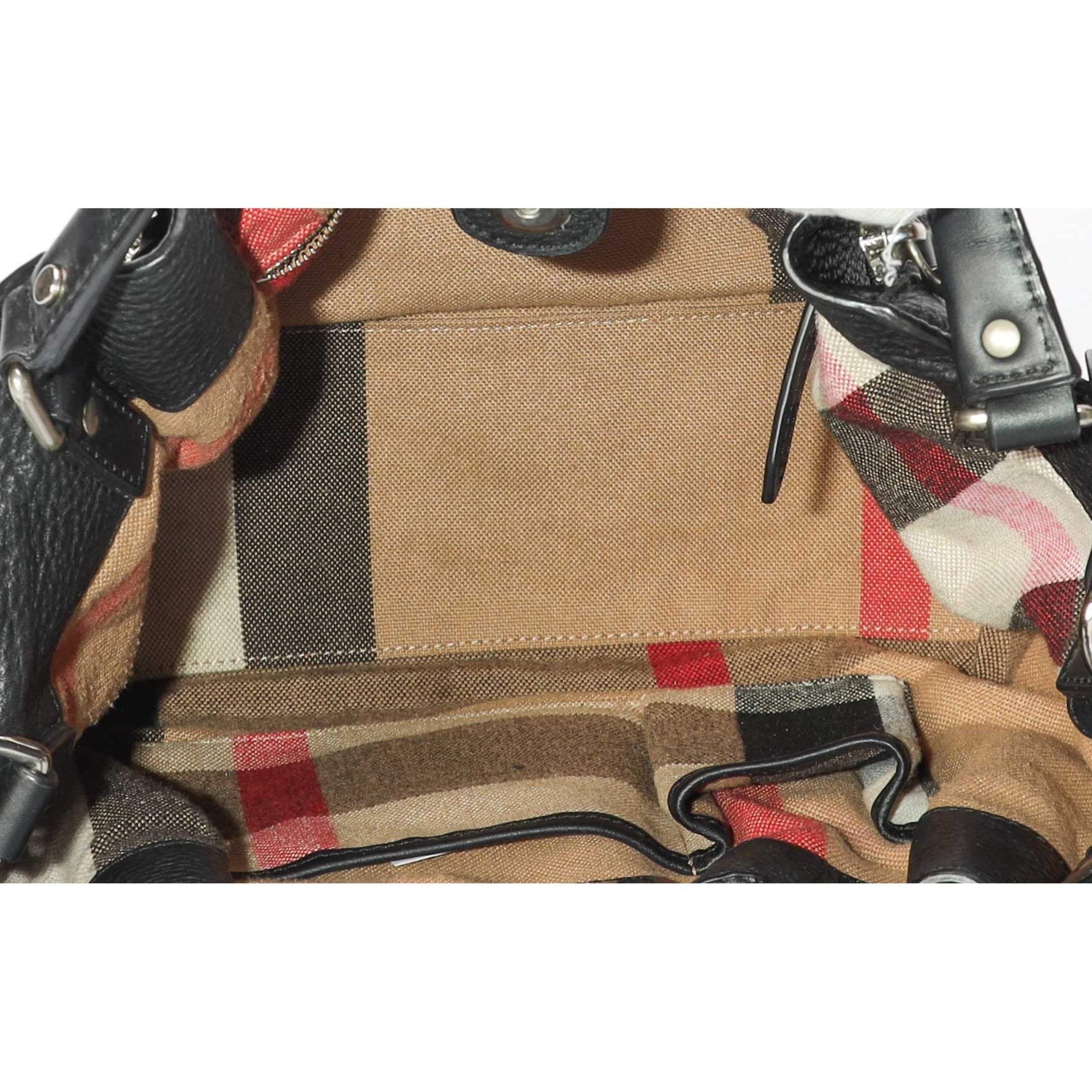 Burberry Black Top Handle Bag