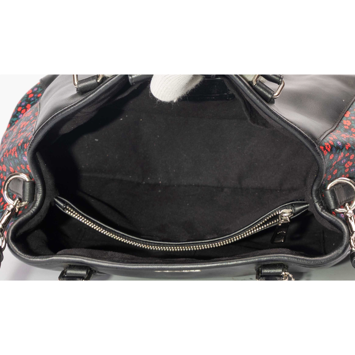 Coach Signature Margot Floral Satchel