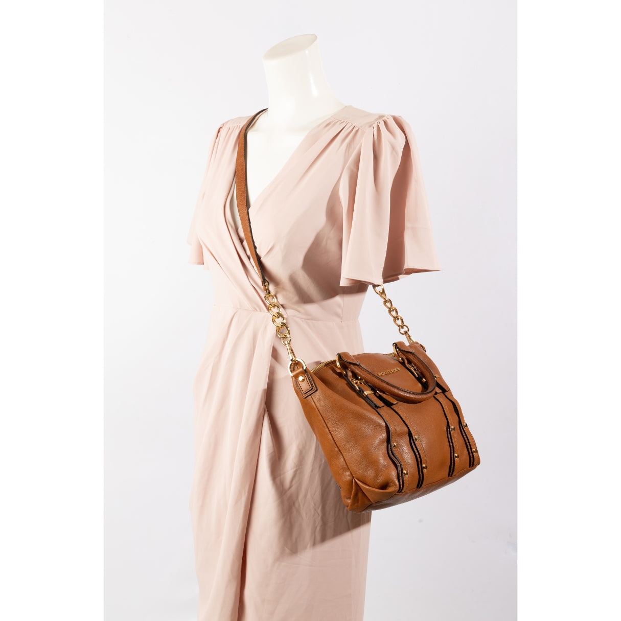 Michael Kors Brown Bedford Satchel