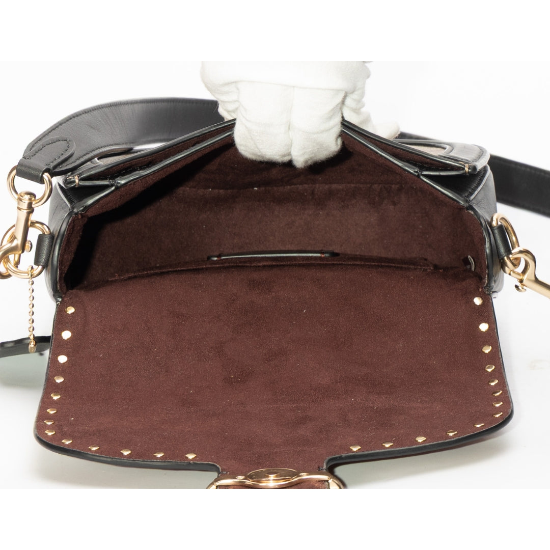 Coach Georgie Saddle Bag In Colorblock