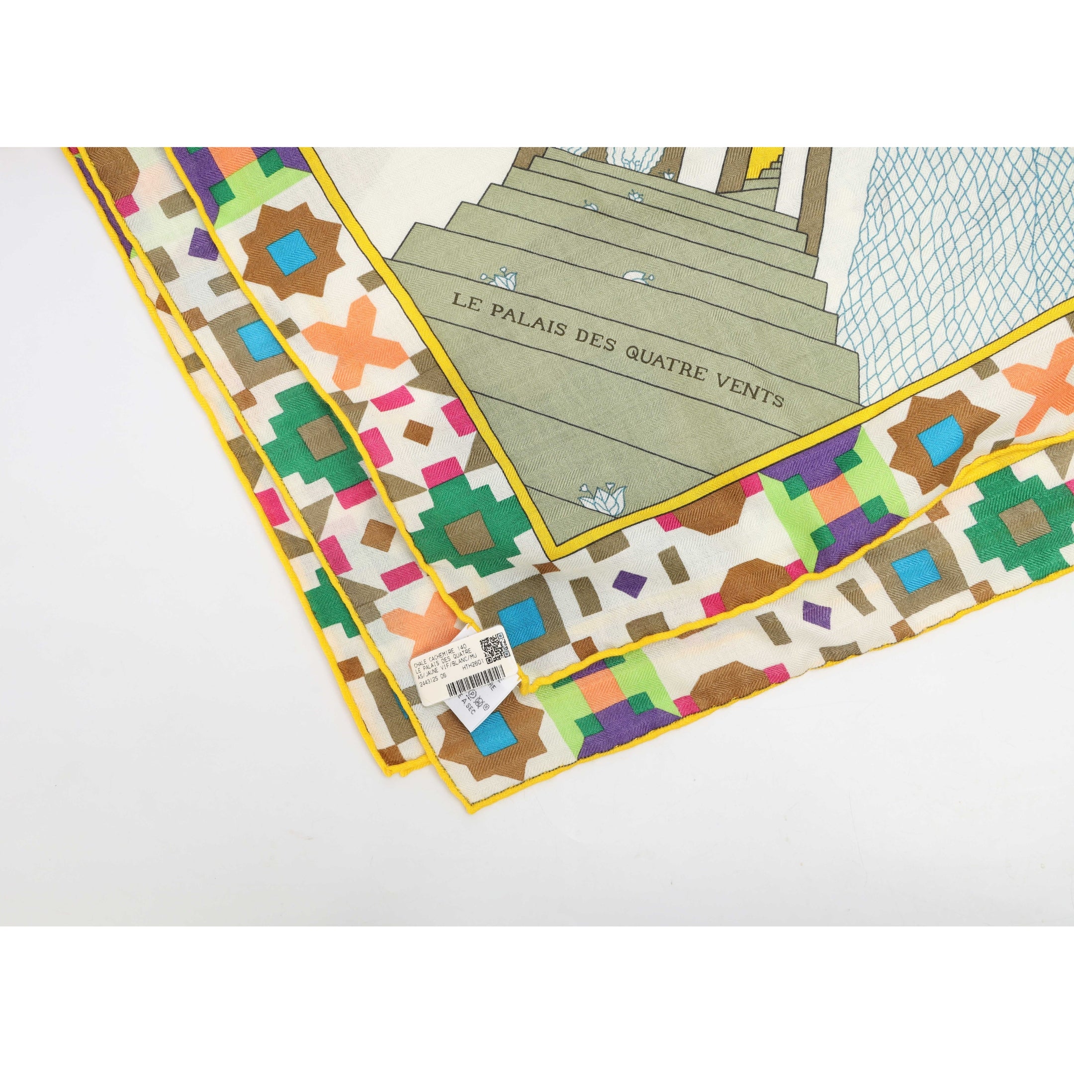 Hermes Le Palais Des Quatre Vents Scarf