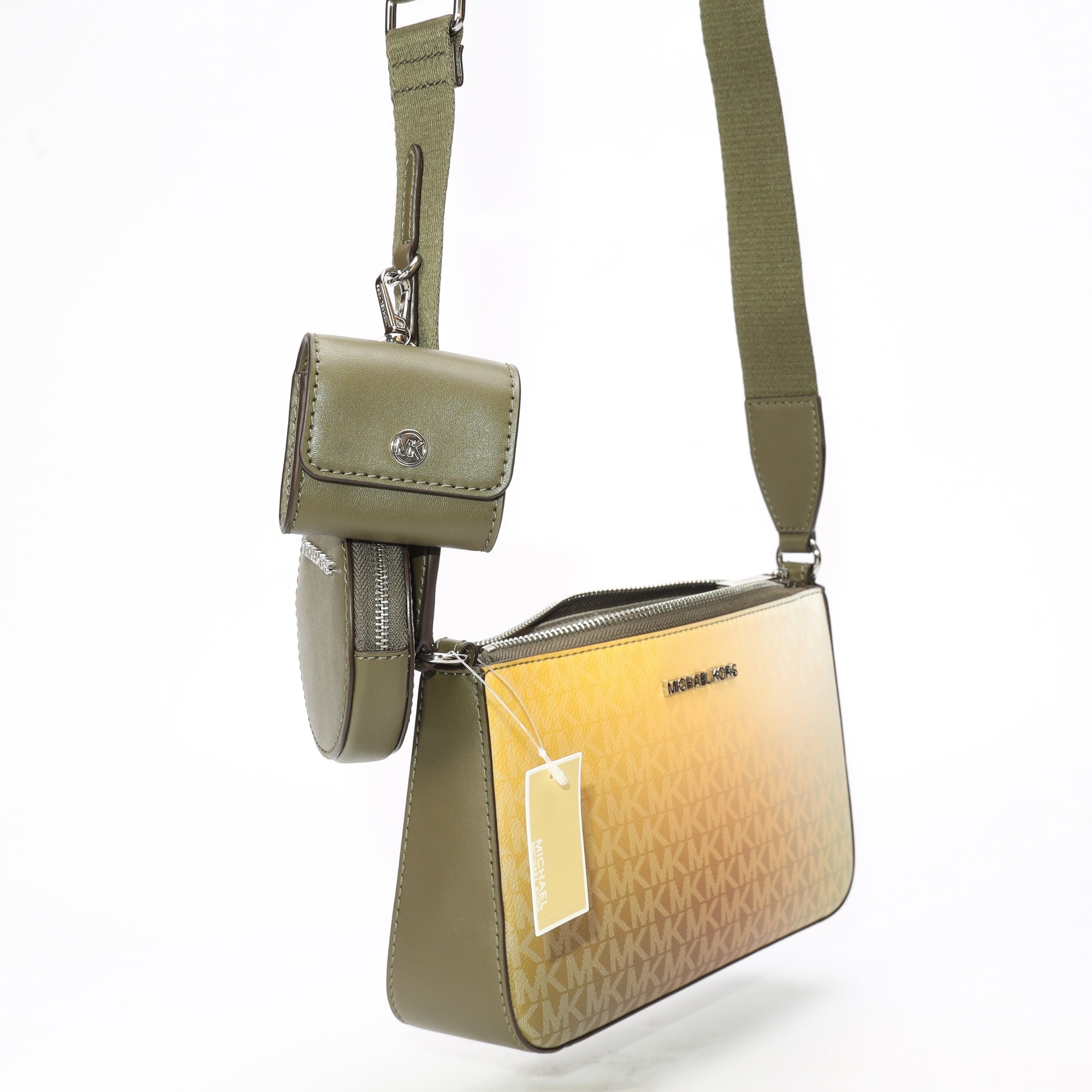 Michael Kors Jet Set Ombré Logo Crossbody Bag