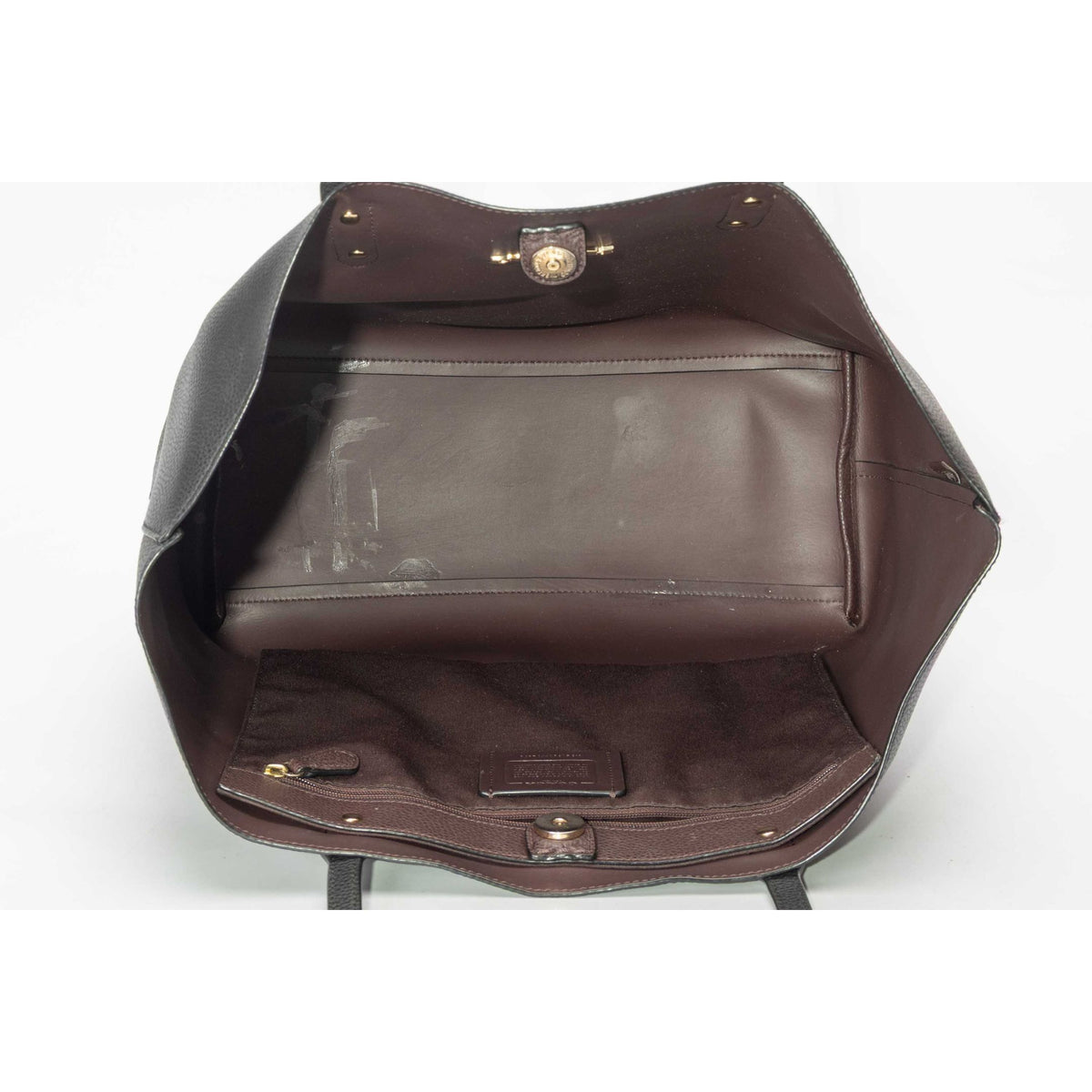 Coach Black Town Tote