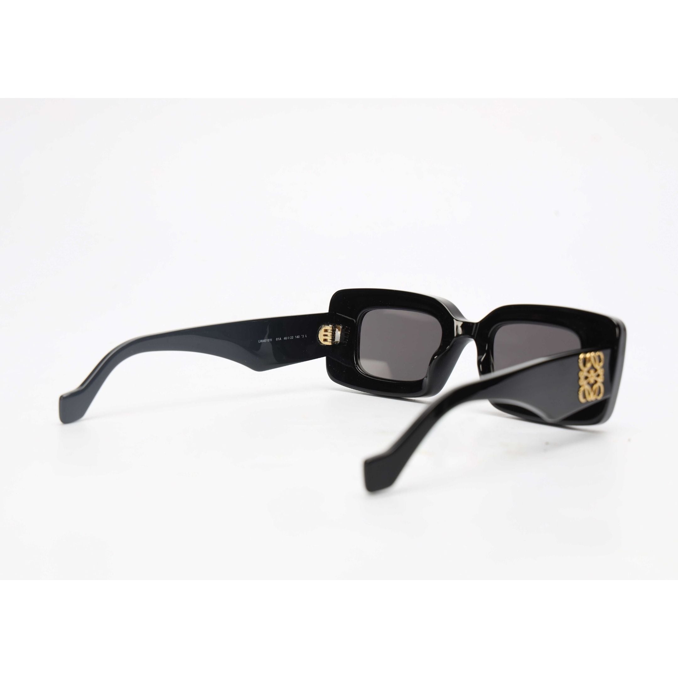 Loewe Black Rectangular Sunglasses