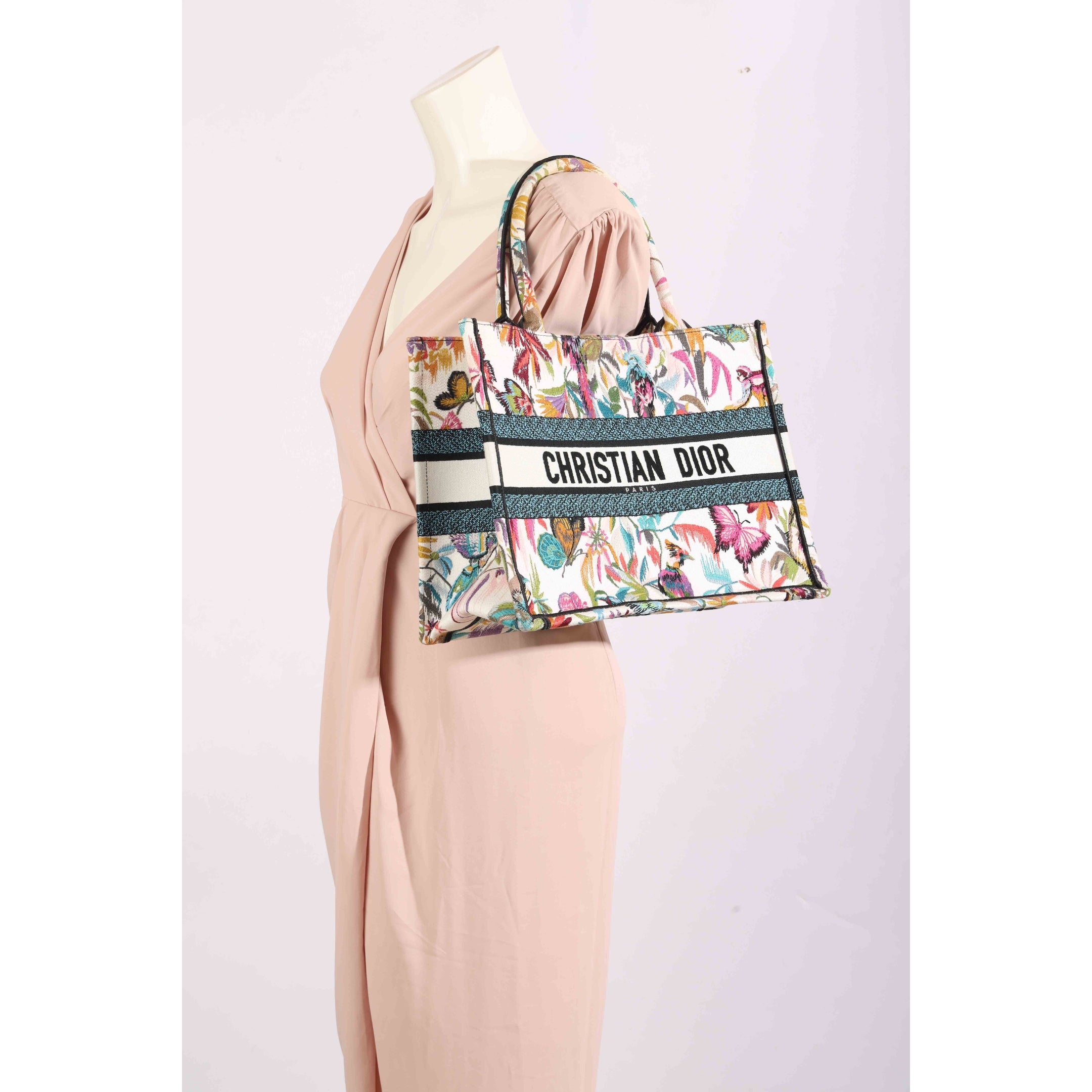 Dior Medium Embroidery Book Tote