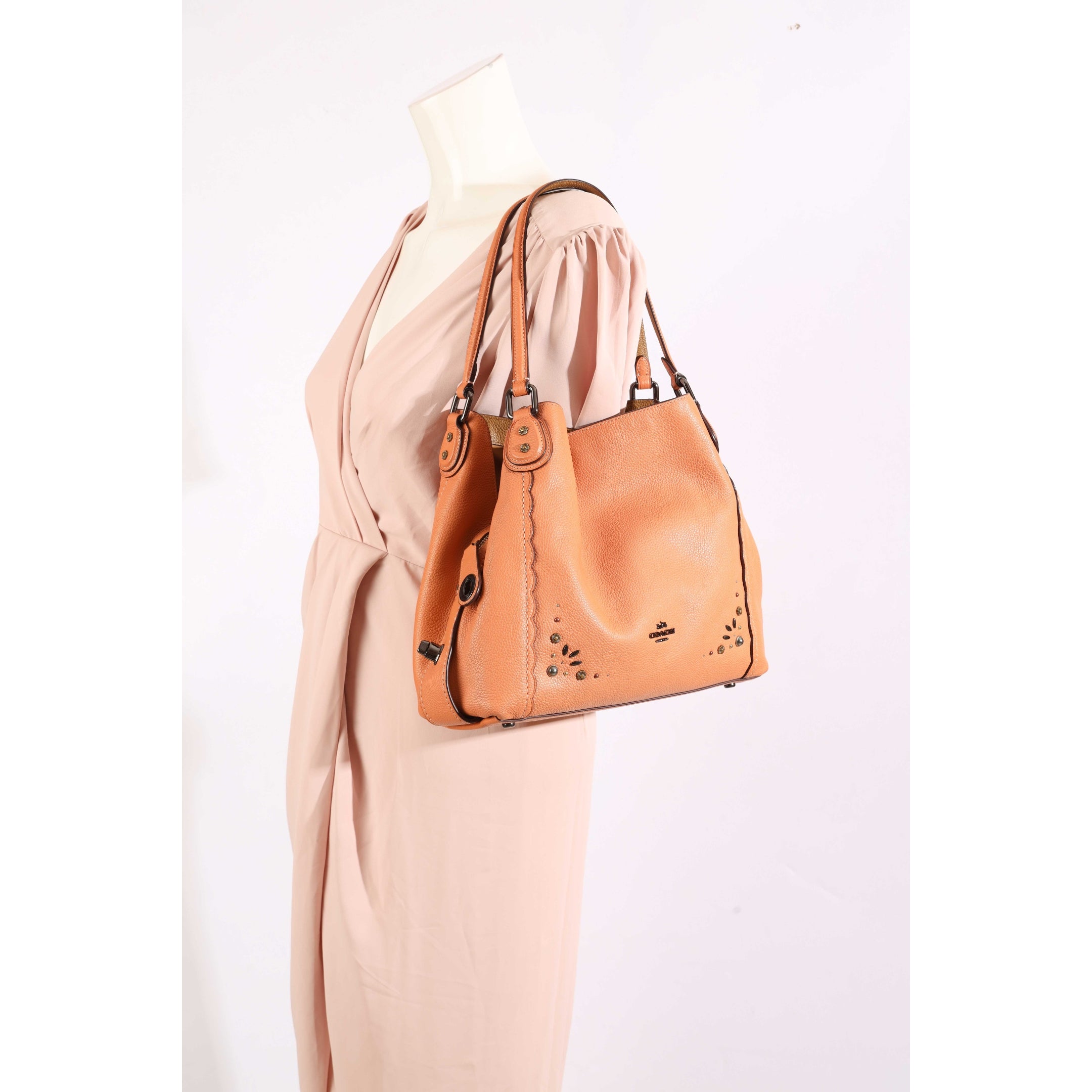 Coach Edie Prairie Rivets 31 Shoulder Bag