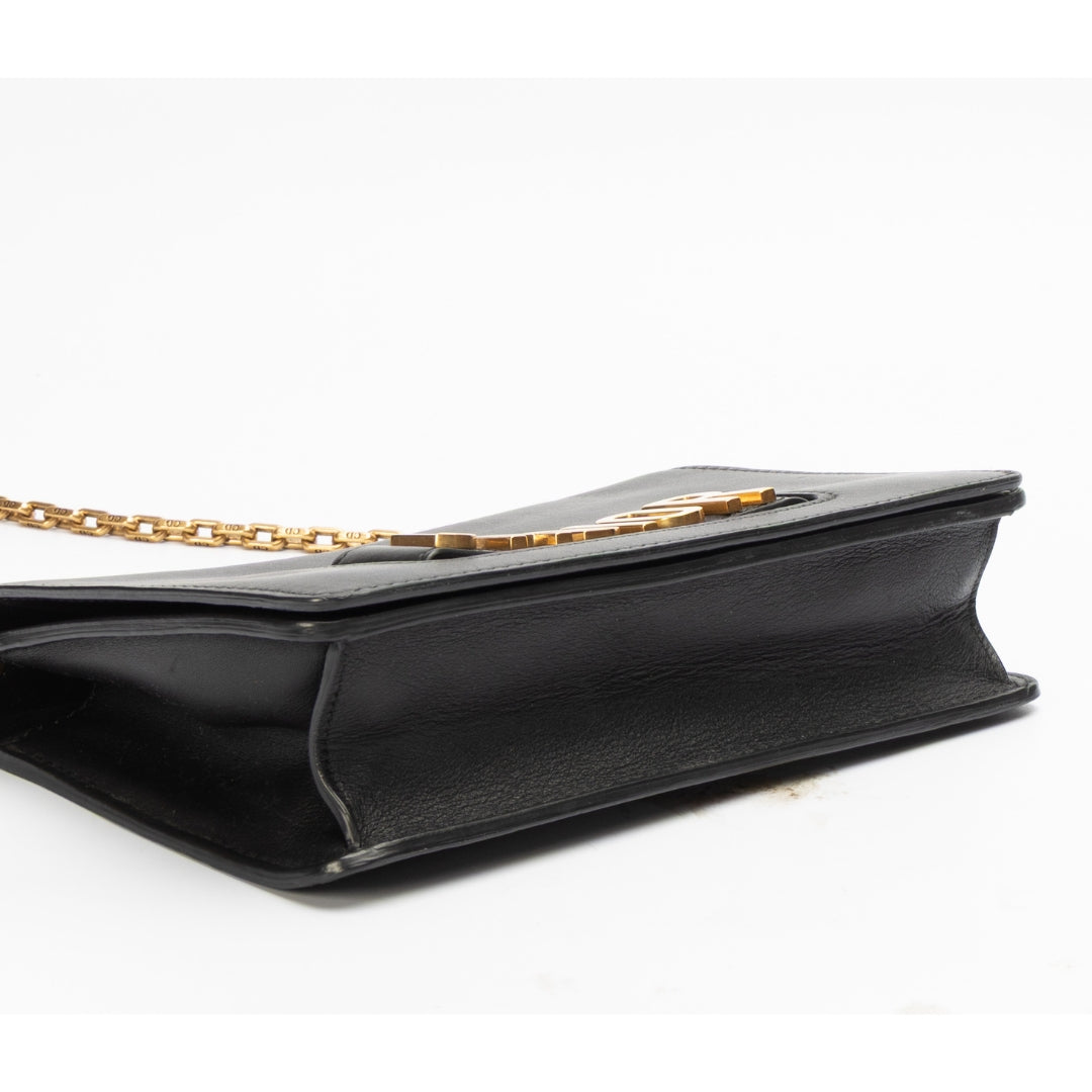 Dior Black J'adior Medium Flap Bag