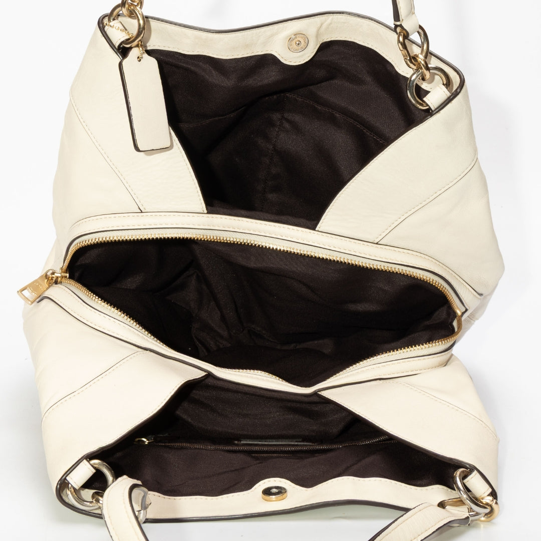 Coach Signature Canvas Lexy Shoulder Bag