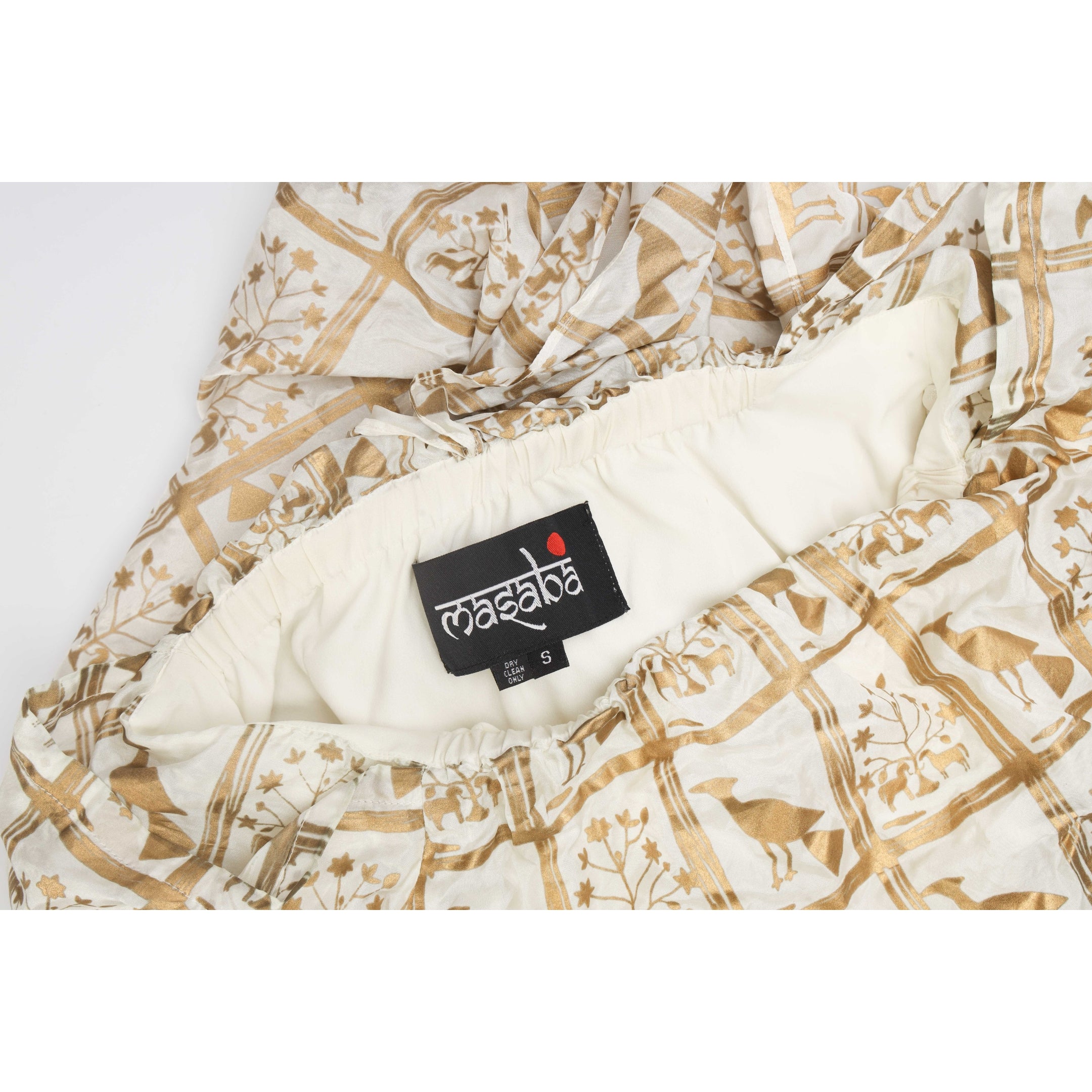 Masaba Draped Skirt Set