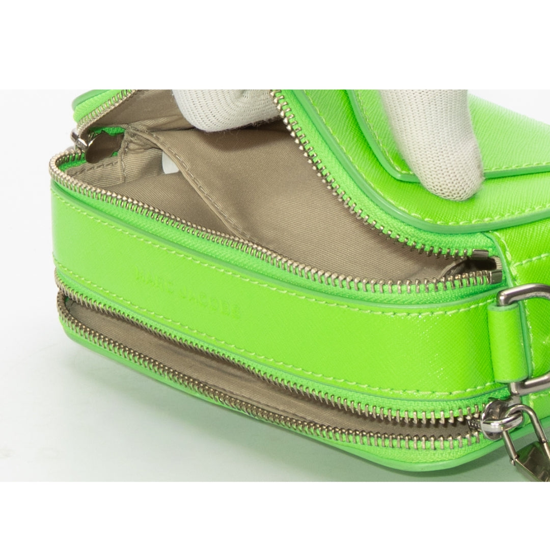 Marc Jacobs Green The Utility Snapshot Crossbody Bag