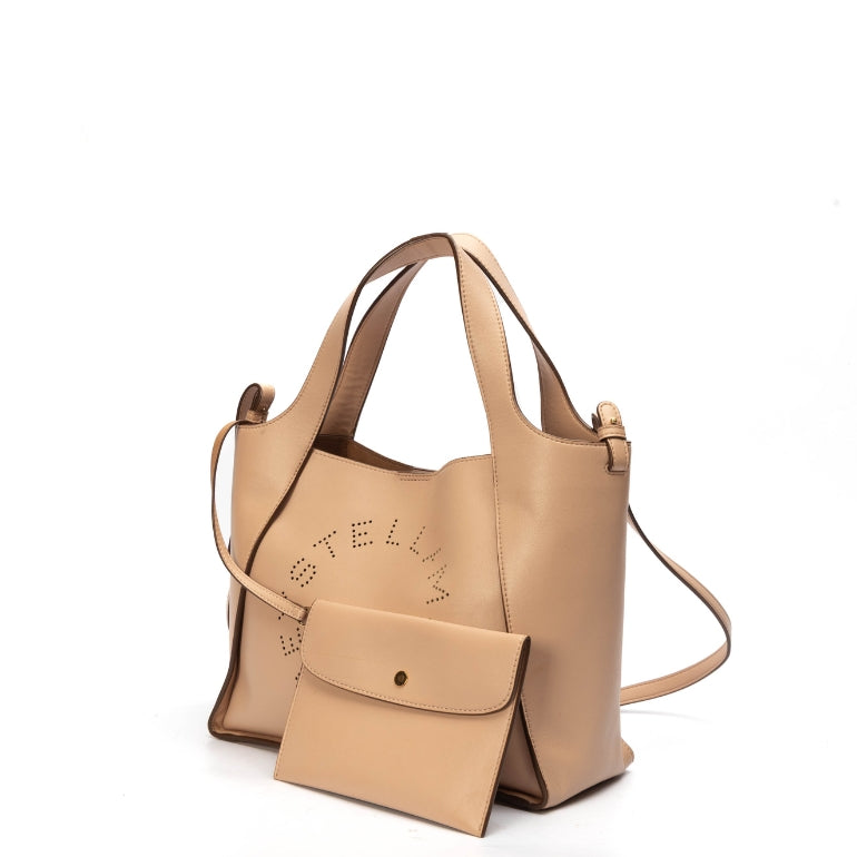 Stella Mccartney Logo Crossbody Tote Bag