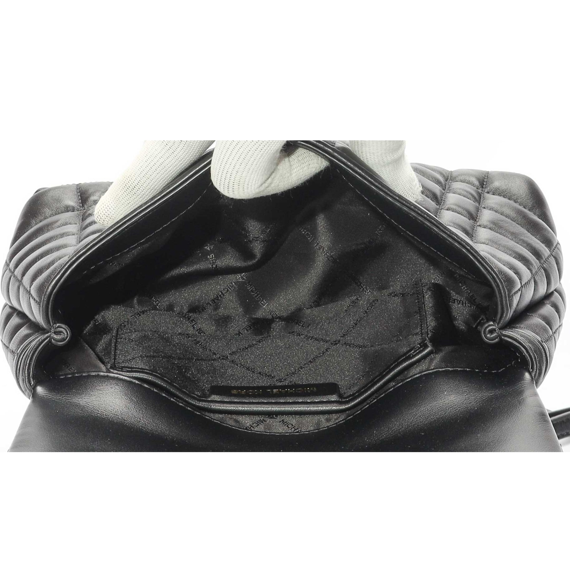 Michael Kors Black Tribeca Satchel Crossbody Bag