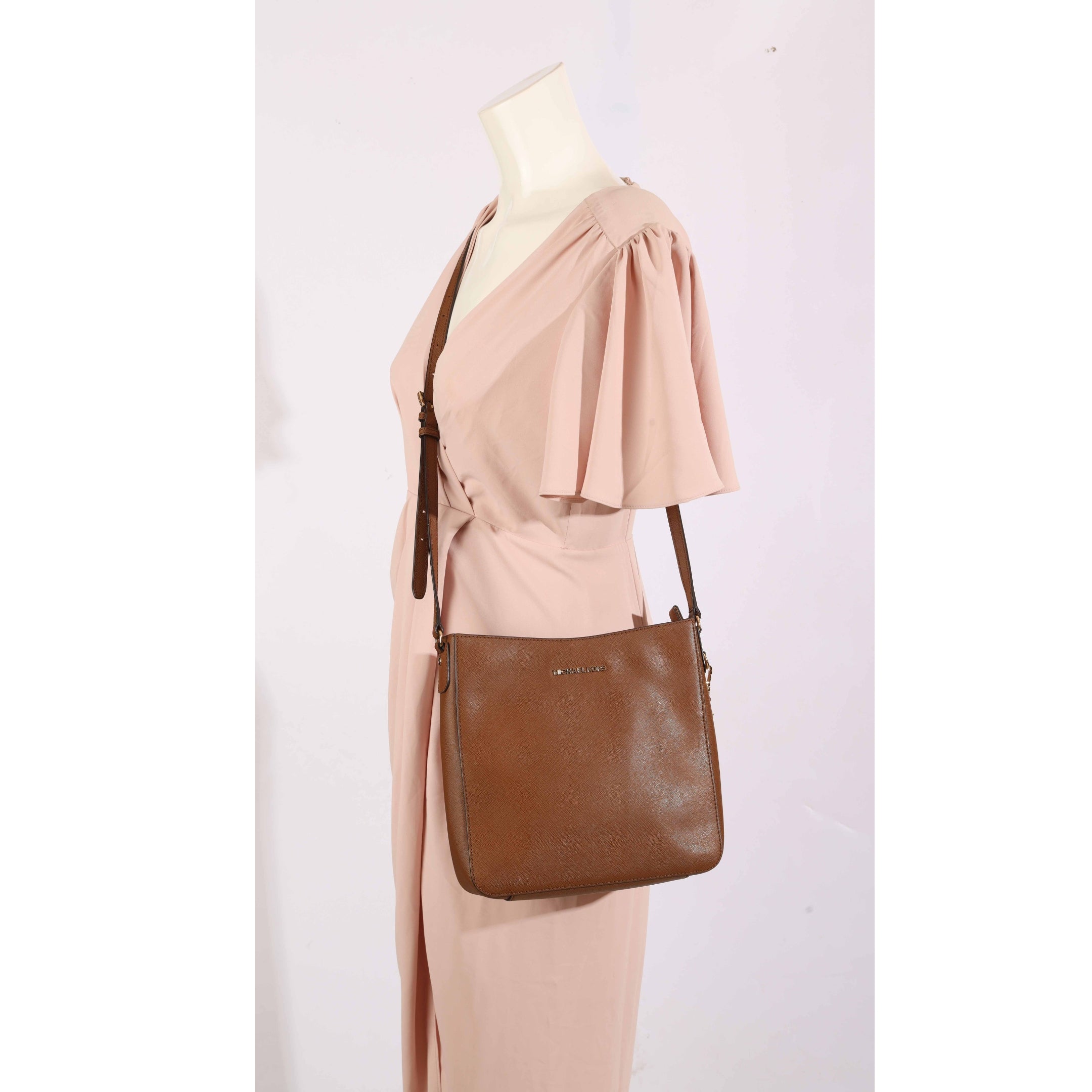 Michael Kors Tan Jet Set Travel Small Messenger Bag