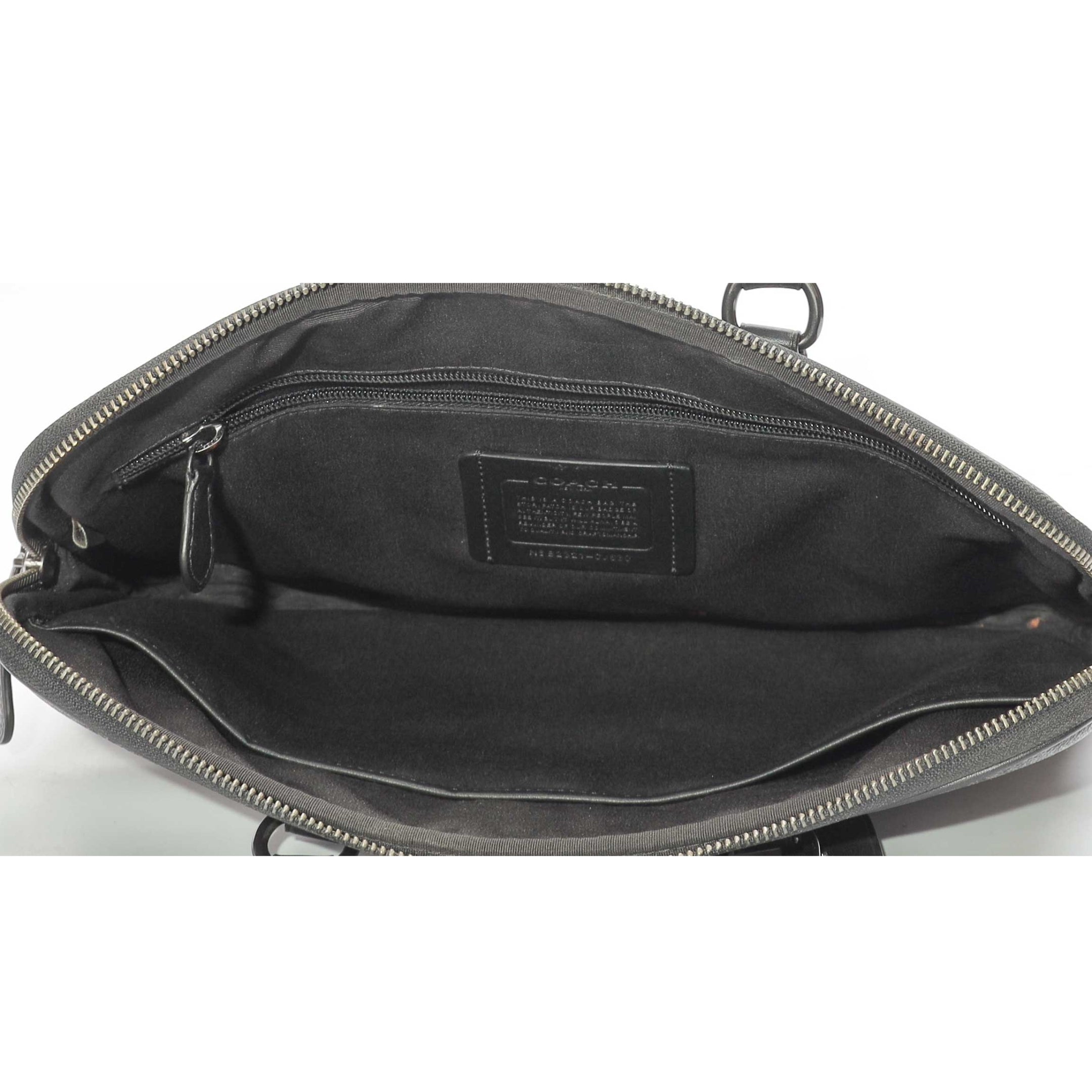 Coach Liam Signature Canvas Compact Briefcase
