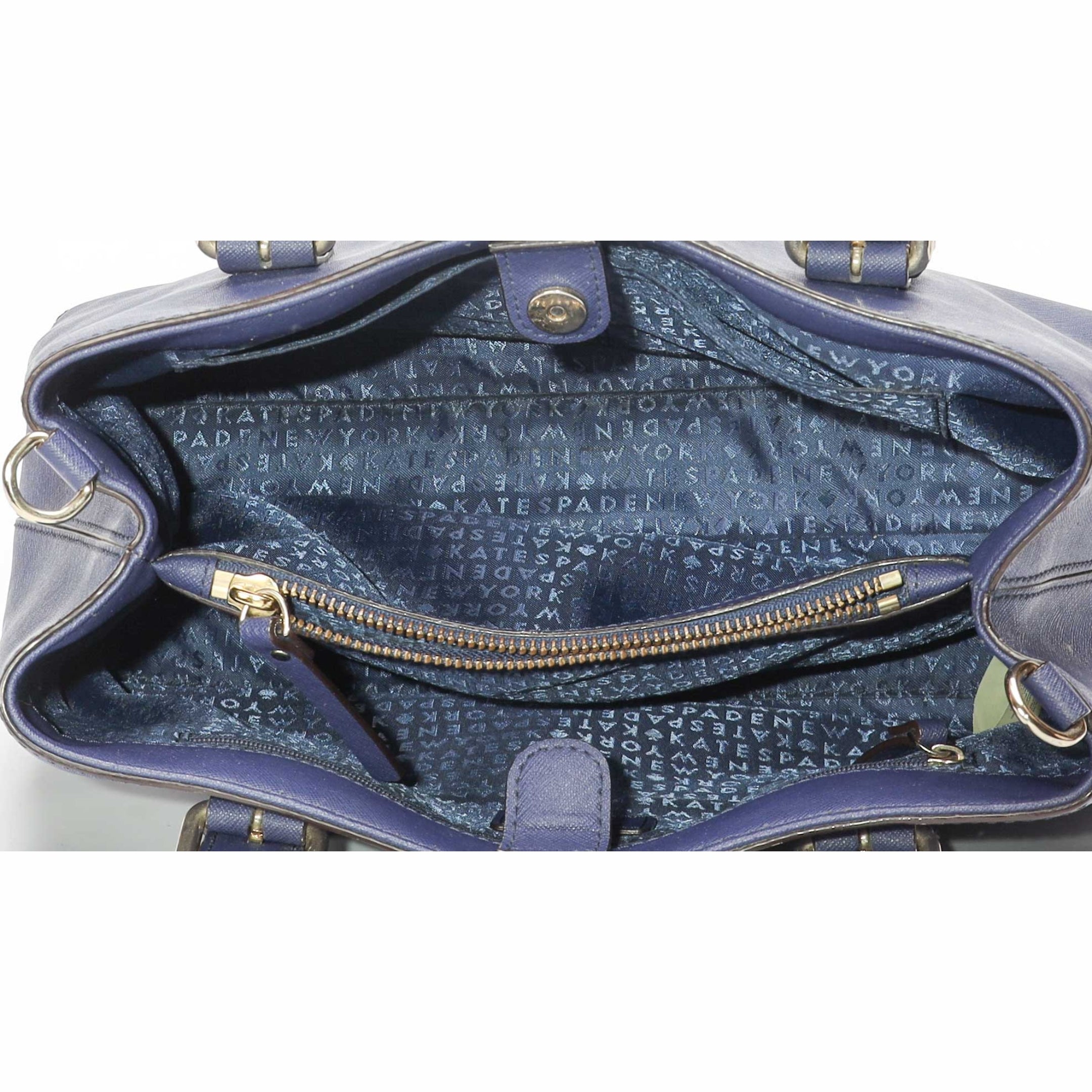 Kate Spade Cove Street Provence Navy Satchel