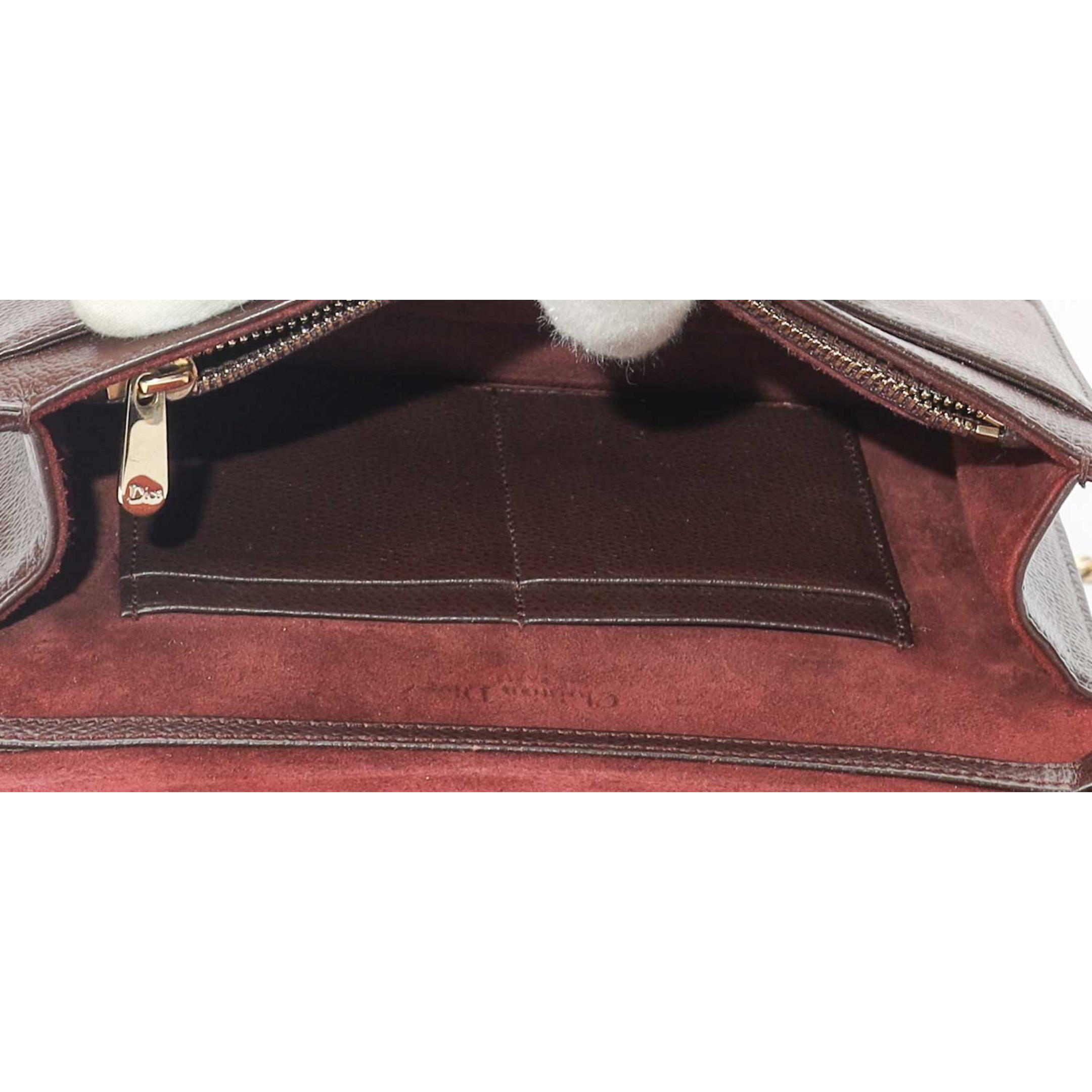 Dior Diorama Burgundy Crossbody Bag