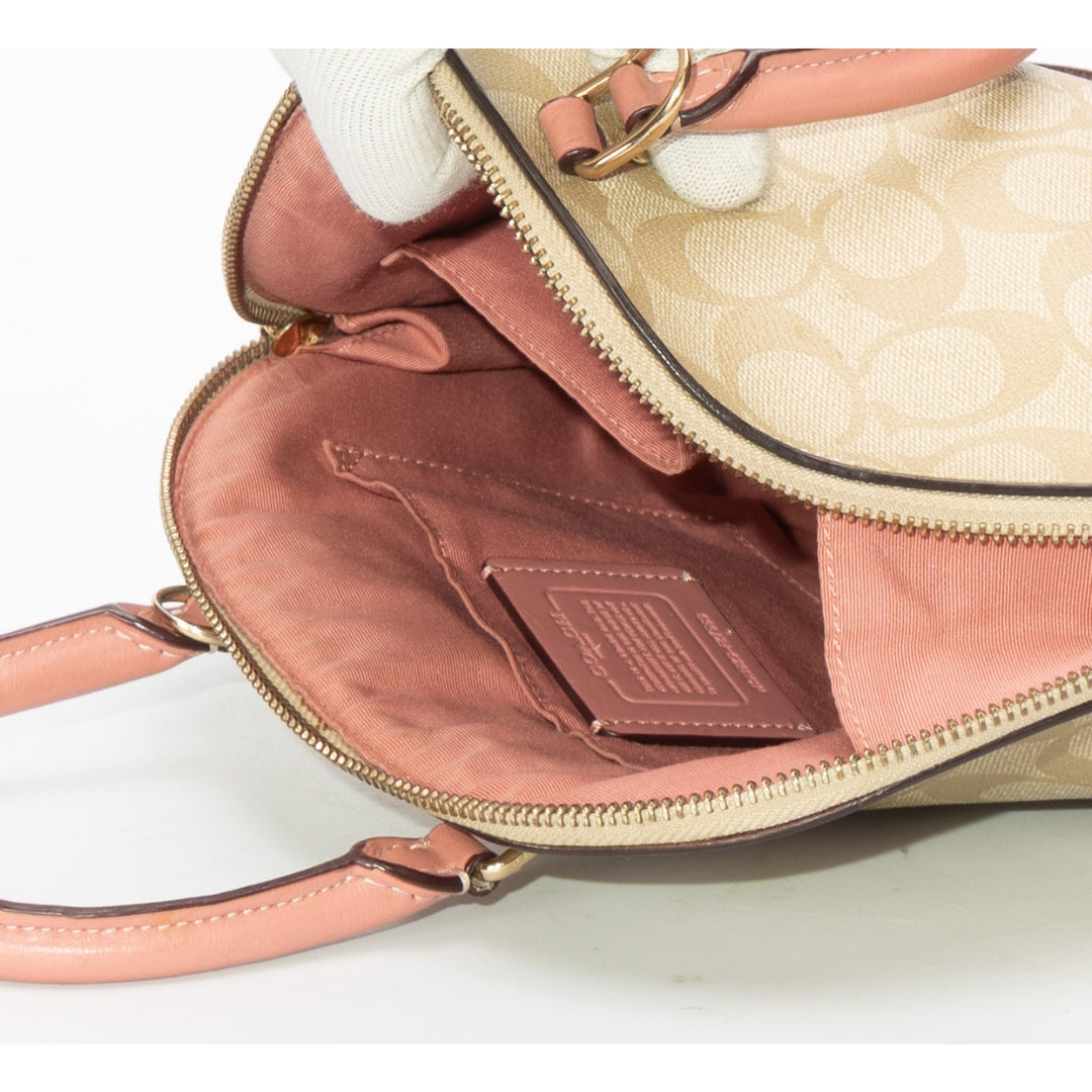 Coach Signature Canvas Sierra Satchel