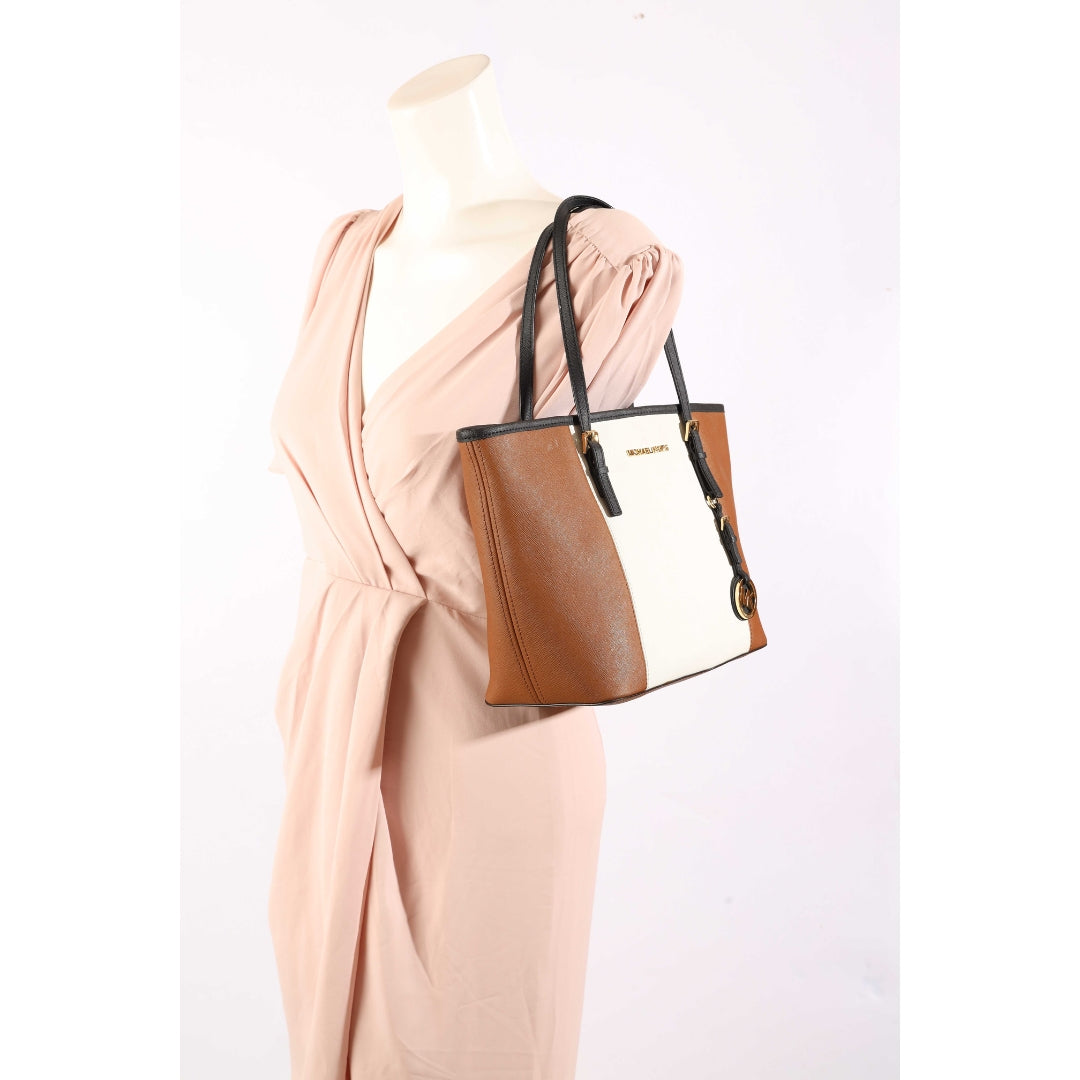 Michael Kors Colourblock Jet Set Tote