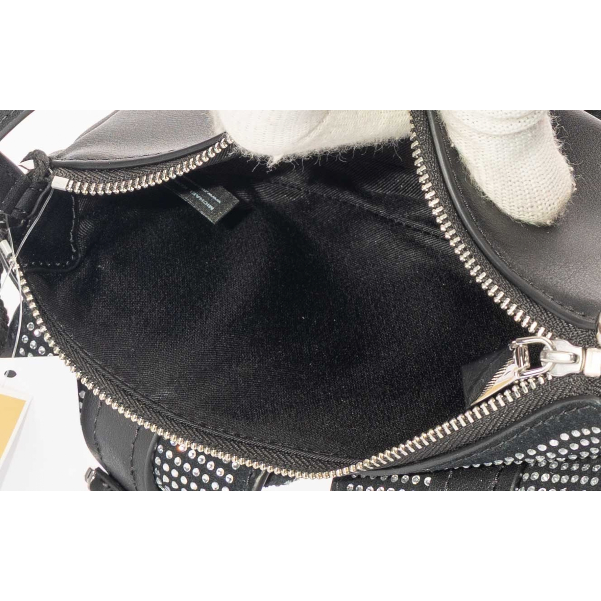 Michael Kors Zoe Convertible Suede Pochette