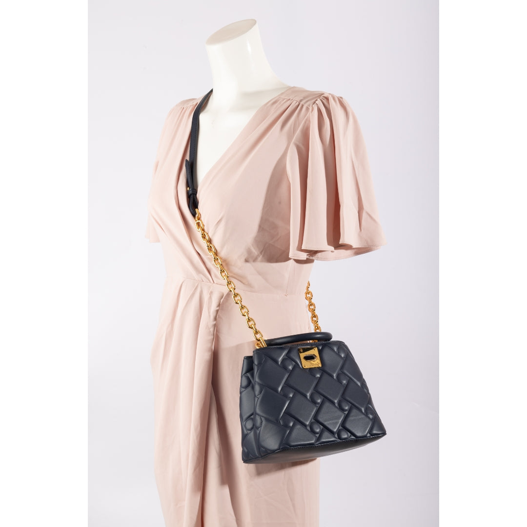 Charles & Keith Tillie Quilted Top Handle Bag