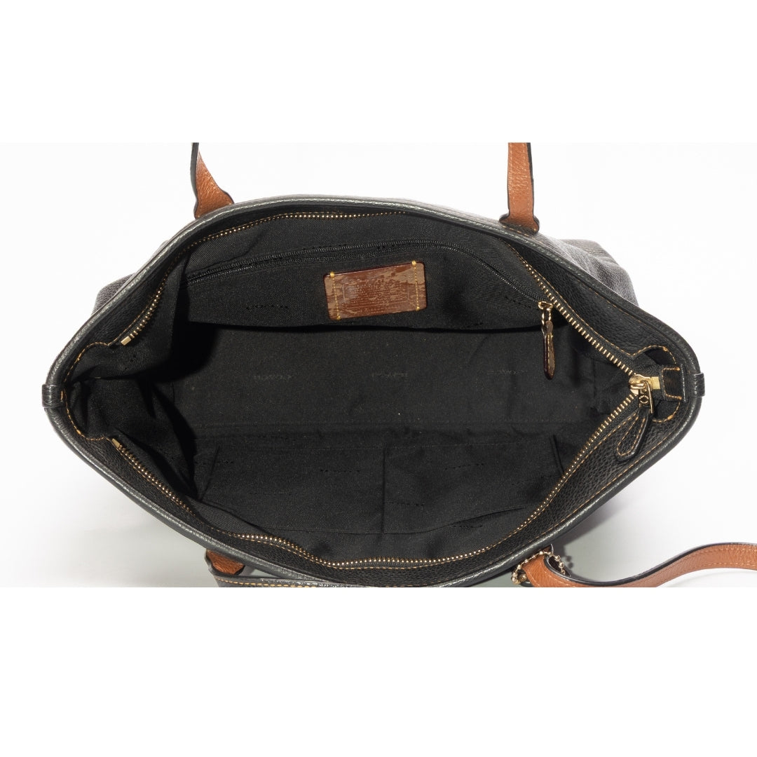 Disney x Coach Leather Shoulder Bag