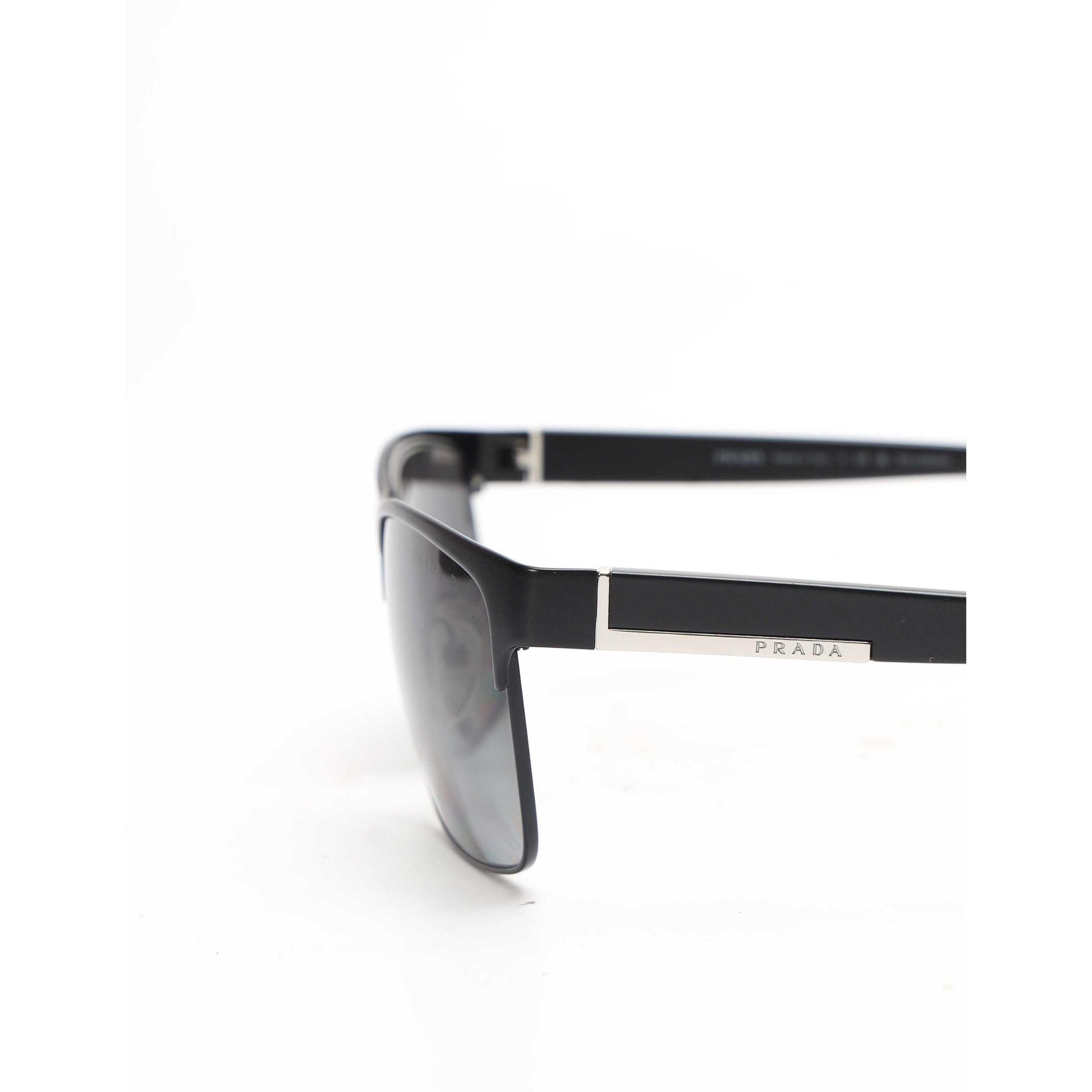 Prada Black Rectangular Sunglasses