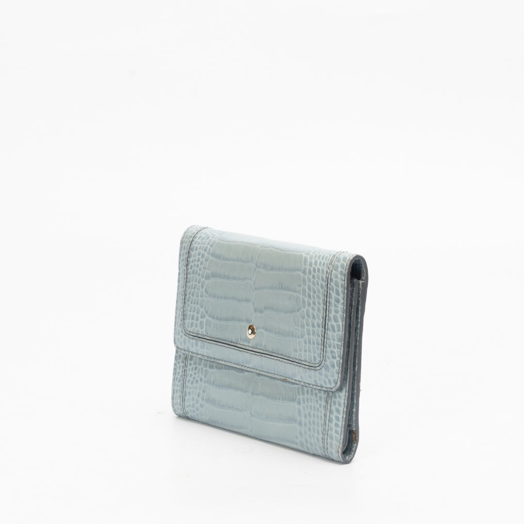 Montblanc Blue Flap Wallet