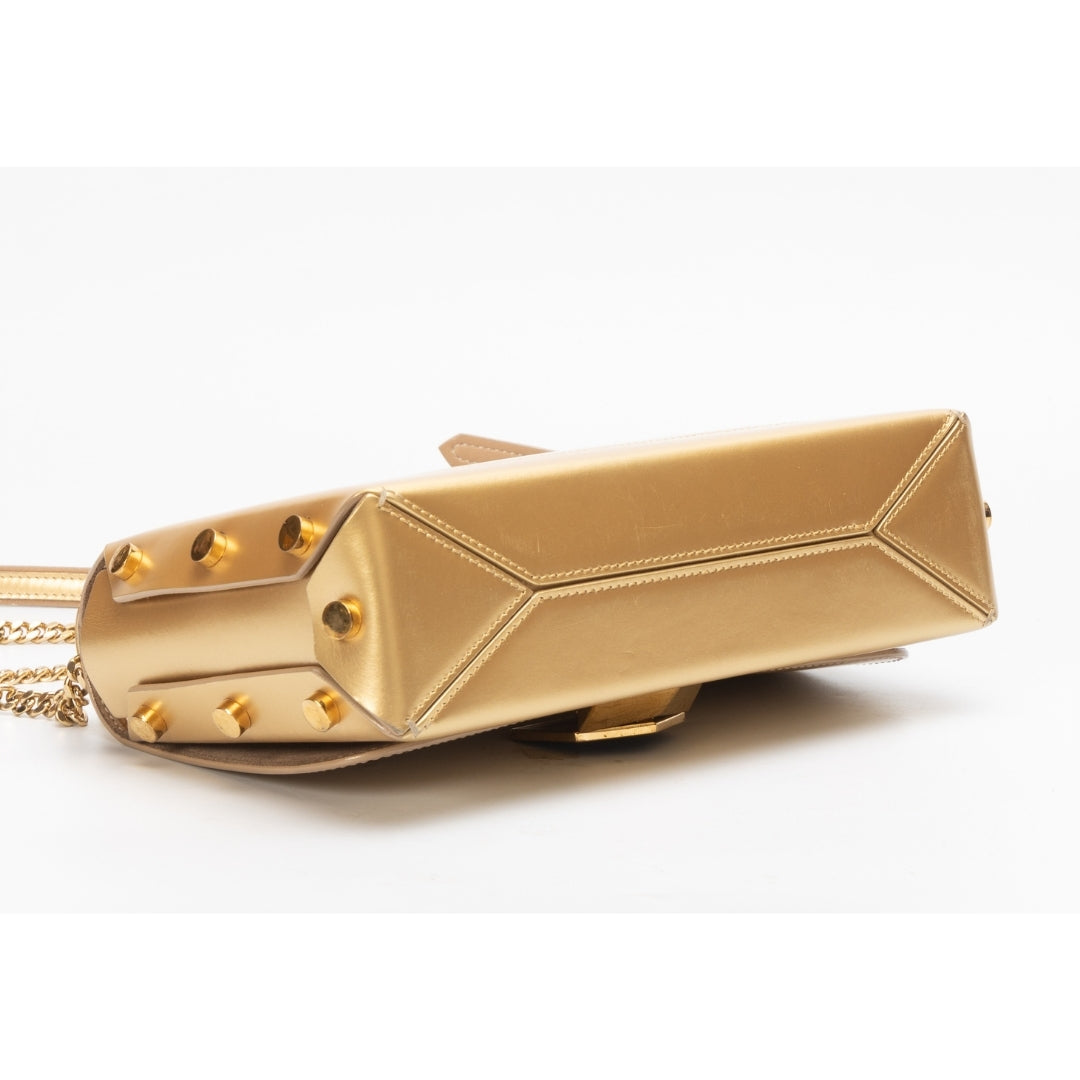 Jimmy Choo Leather Lockette Shoulder Bag