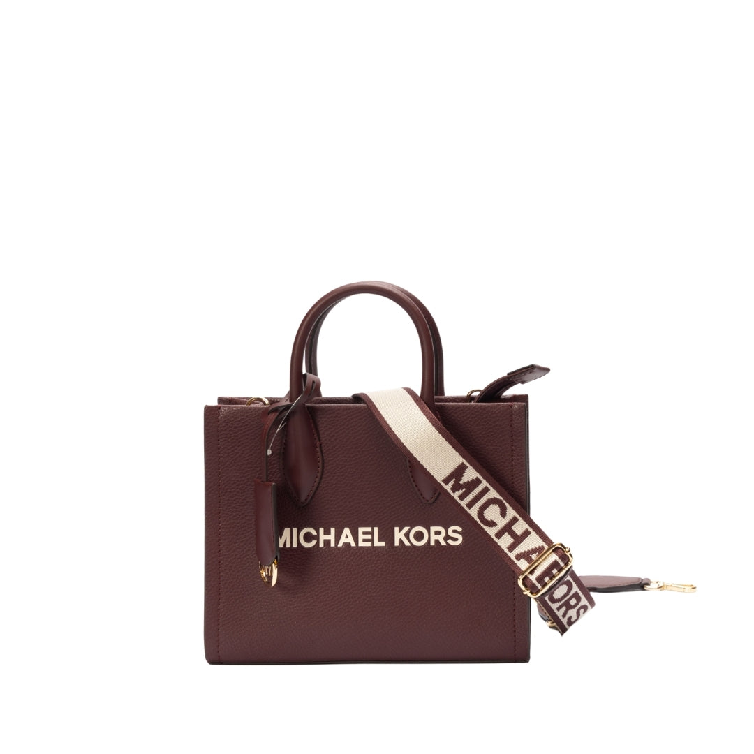 Michael Kors Mirella Small Pebbled Leather Crossbody Bag
