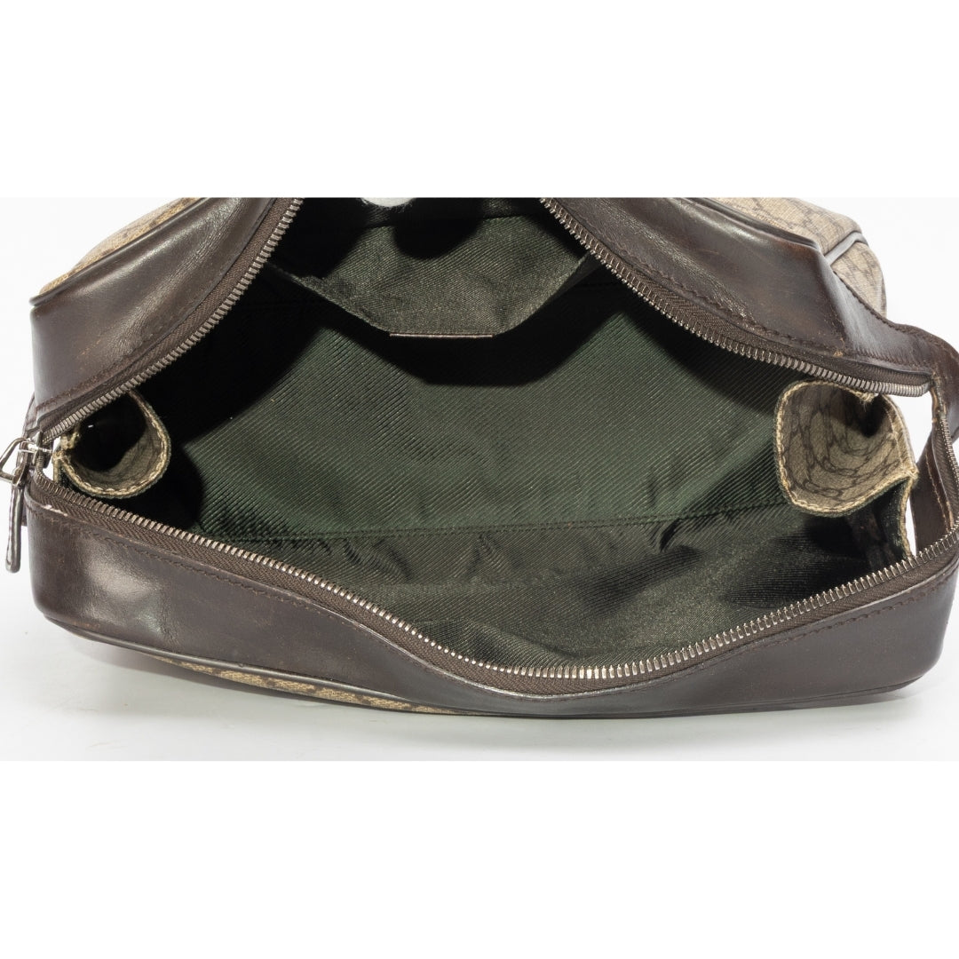 Gucci GG Plus Coated Canvas Cosmetic Pouch