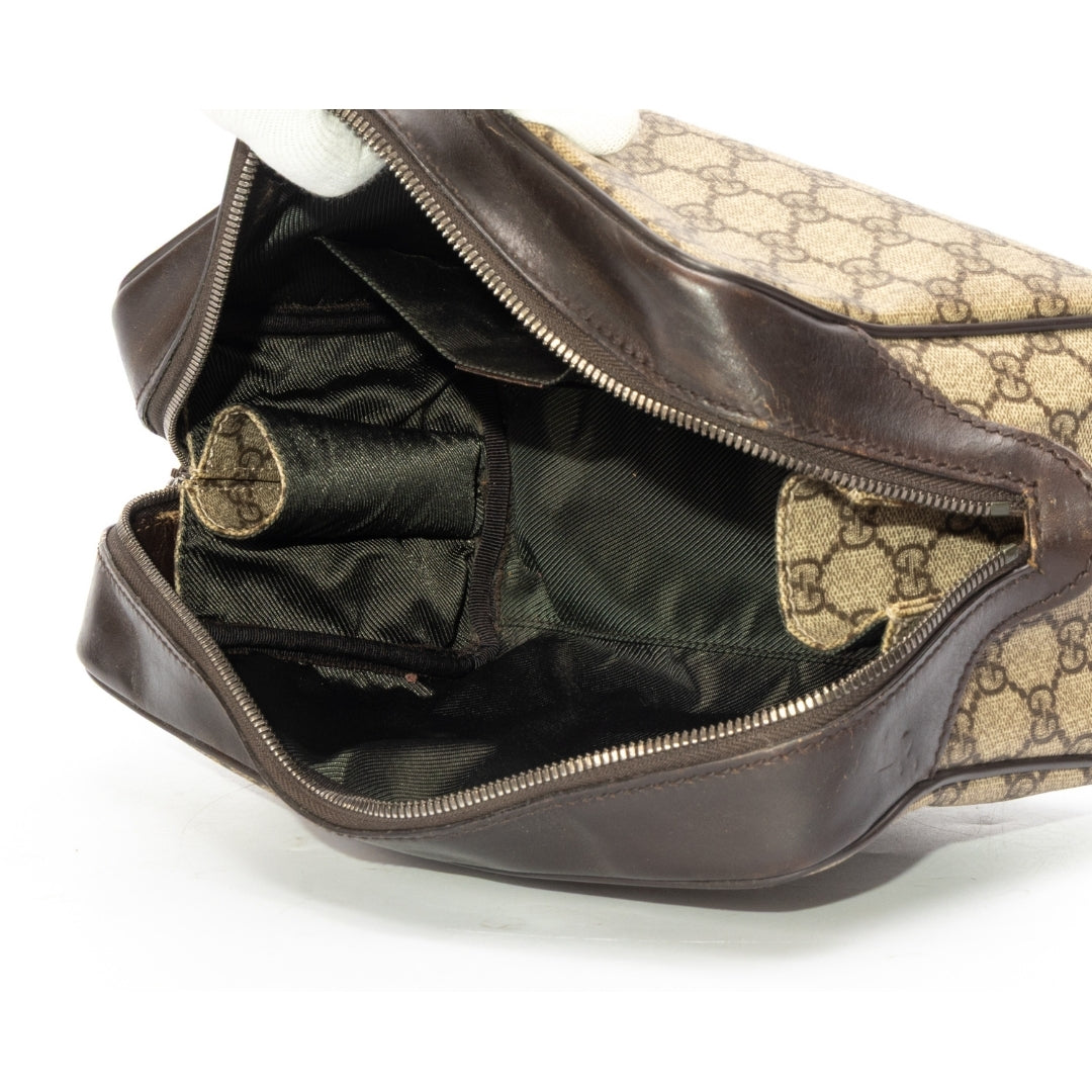 Gucci GG Plus Coated Canvas Cosmetic Pouch