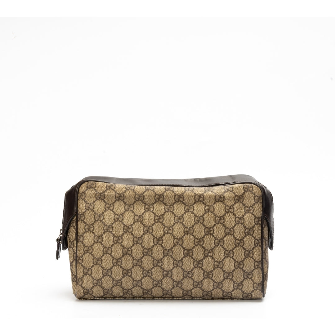 Gucci GG Plus Coated Canvas Cosmetic Pouch