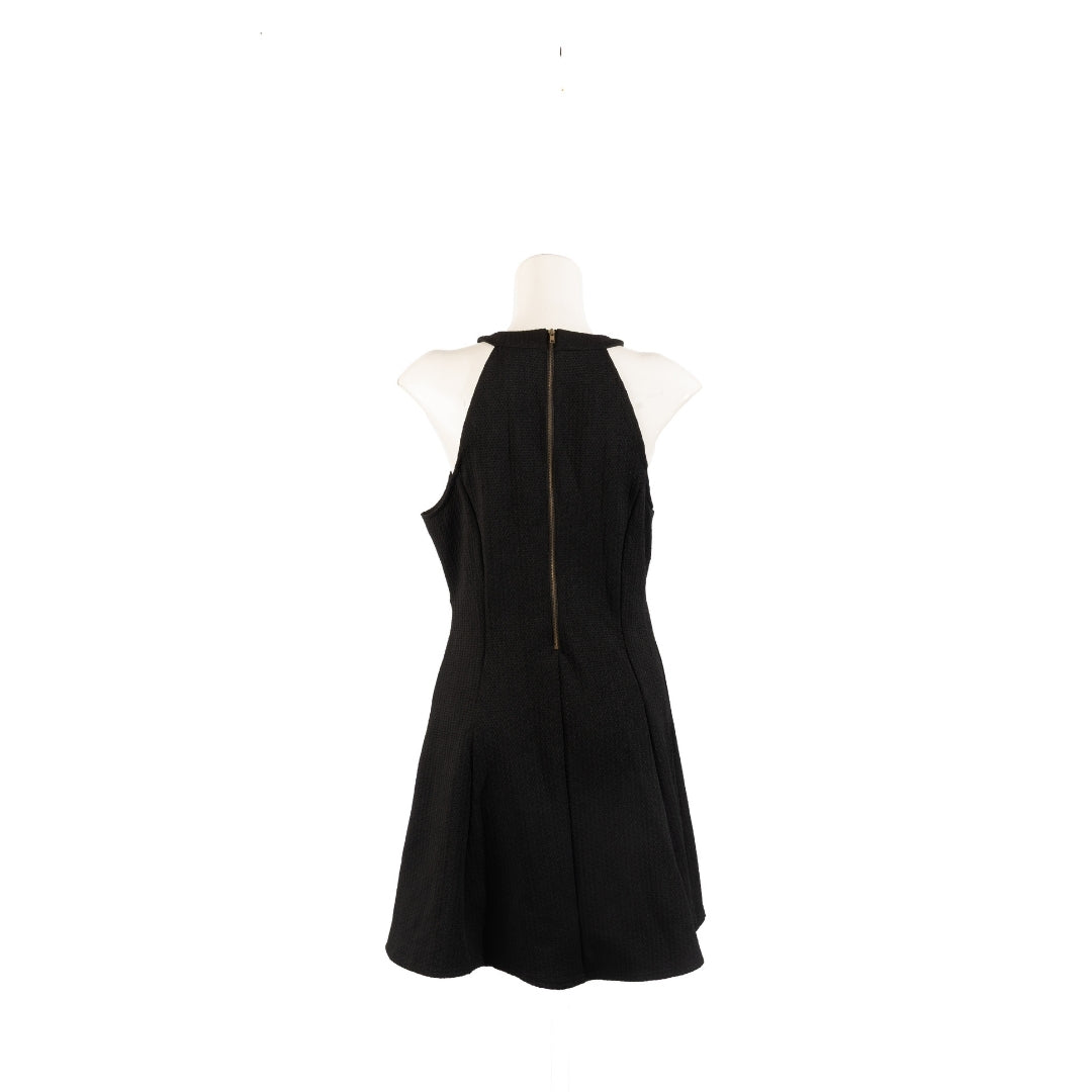 Guess Chain Strap Cutout Bodycon Dress