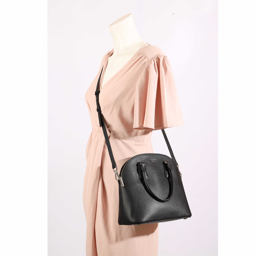 Kate Spade Sylvia Black Large Dome Satchel