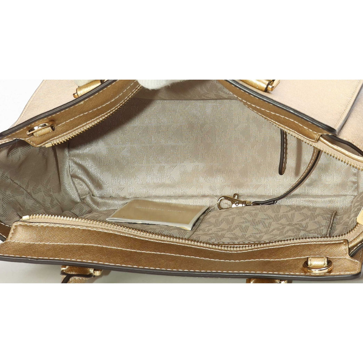Michael Kors Selma Gold Satchel