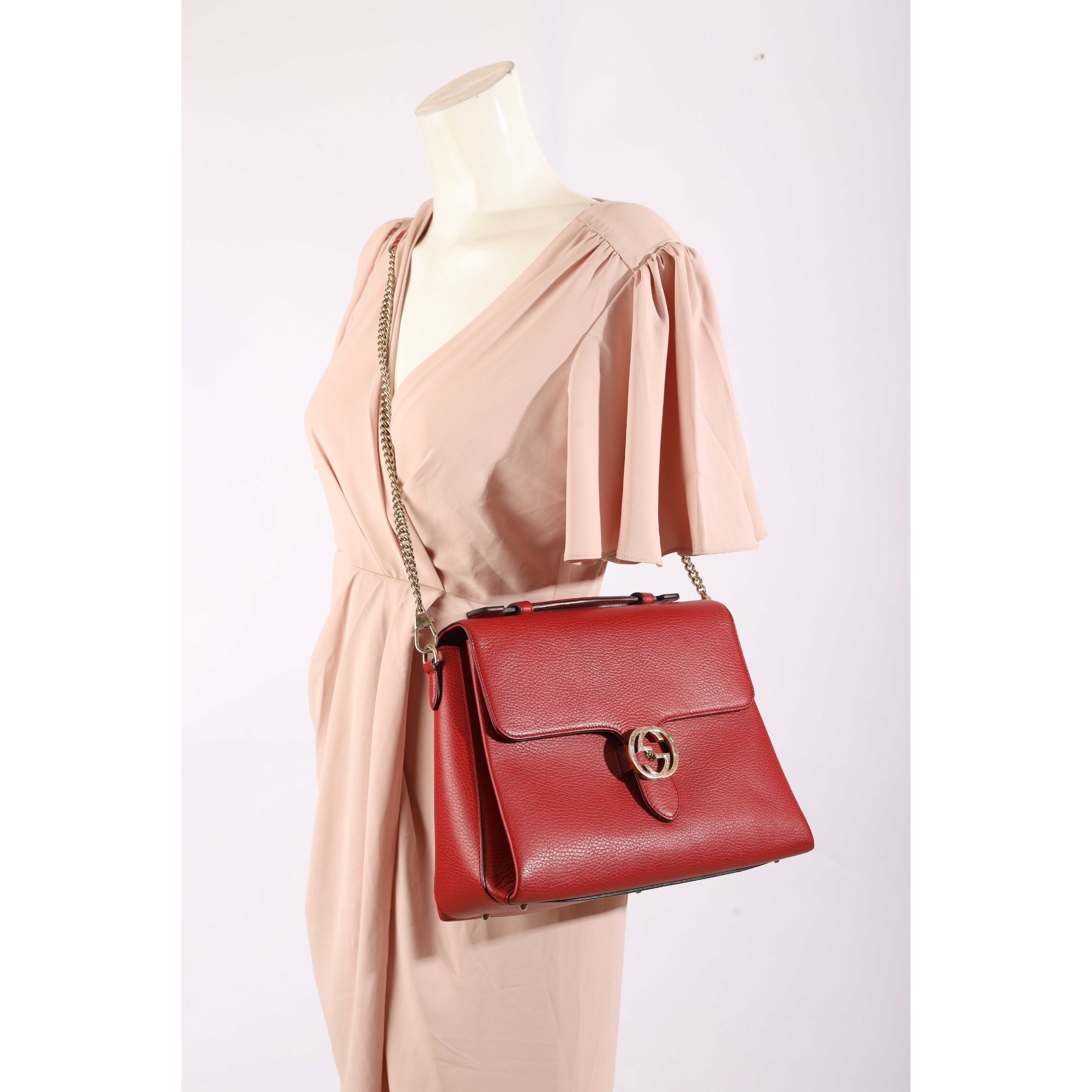 Gucci Interlocking GG Cross Body Bag