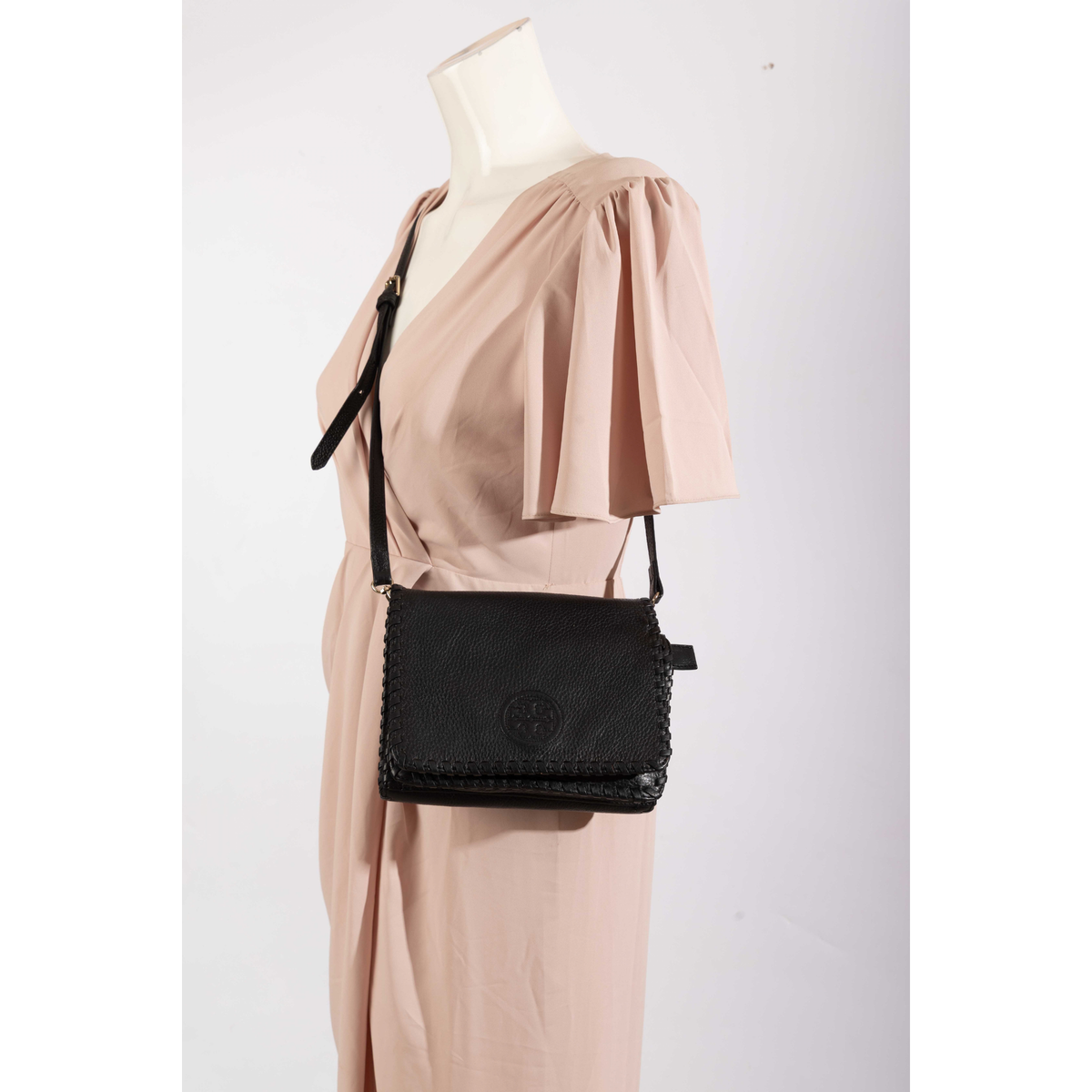 Tory Burch Black Marion Crossbody Bag