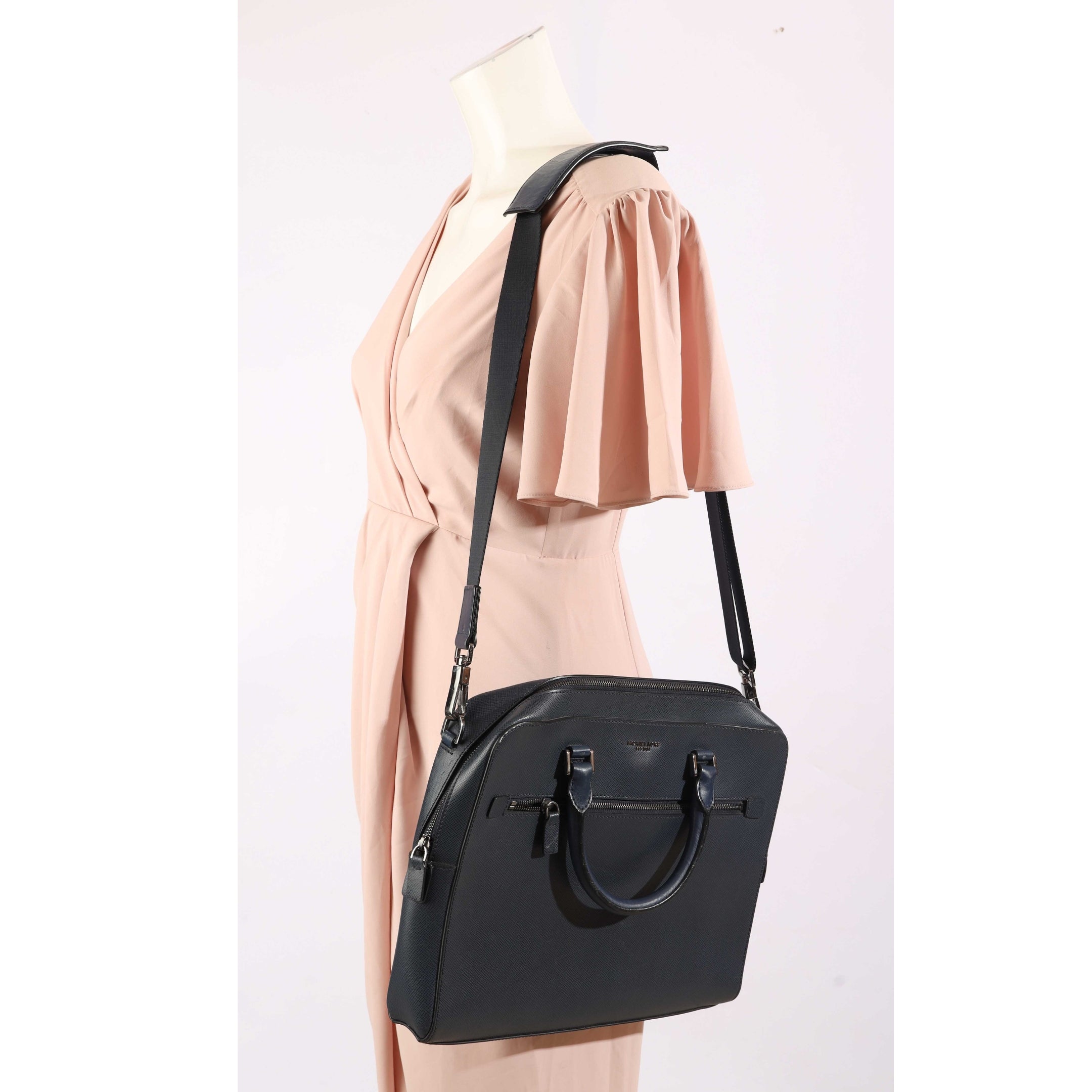 Michael Kors Navy Blue Briefcase