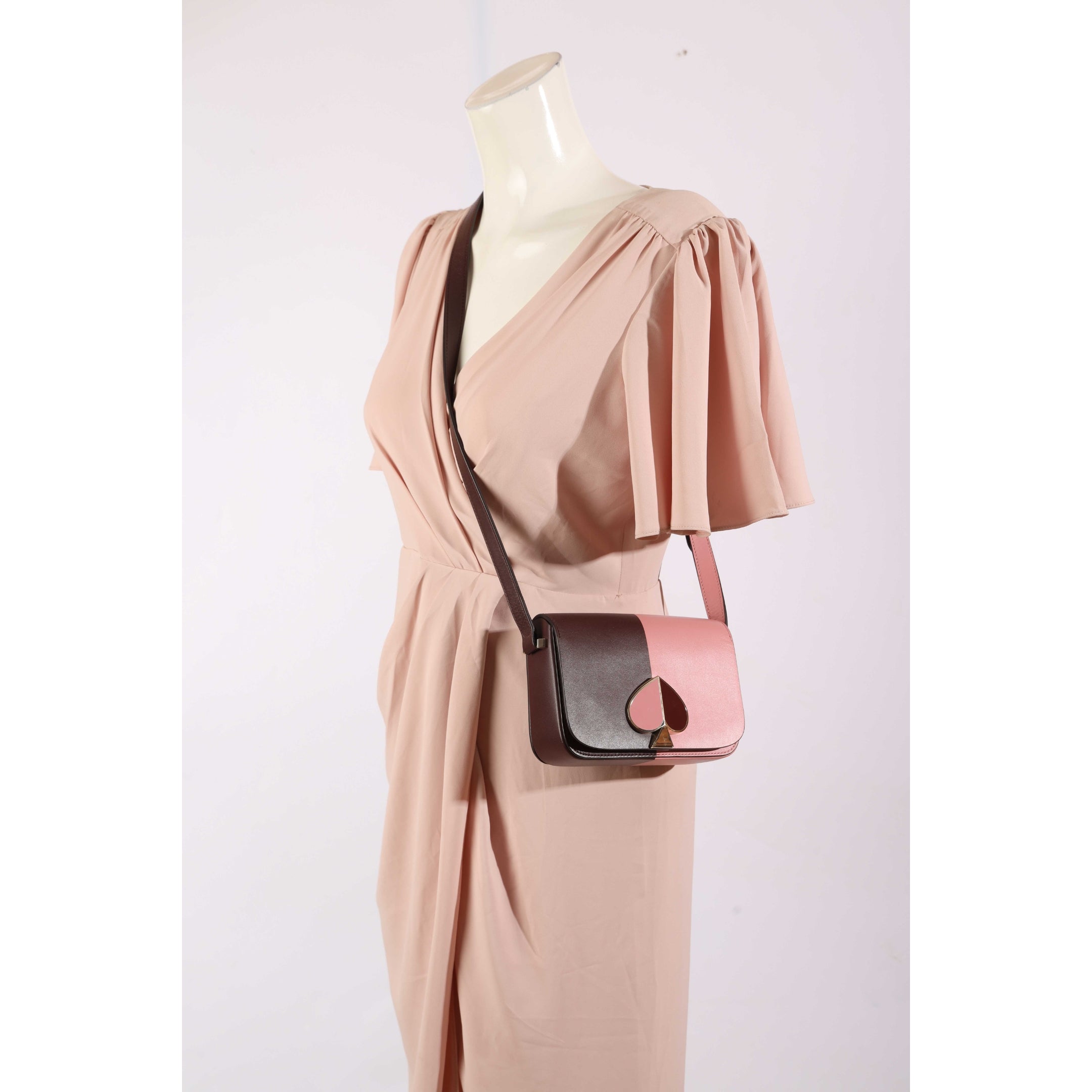 Kate Spade Nicola Bicolor Small Flap Shoulder Bag