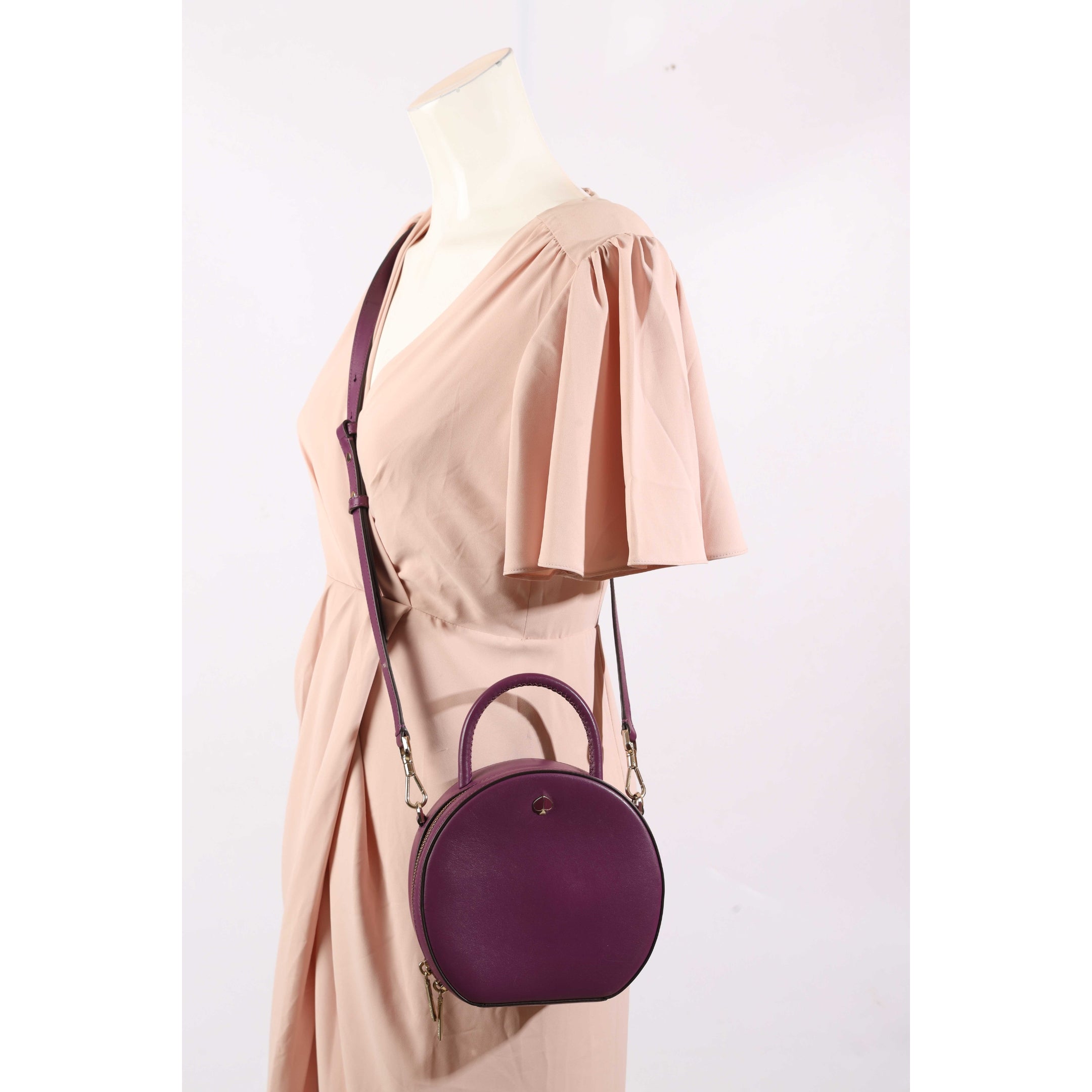 Kate Spade Purple Andi Canteen Sling Bag