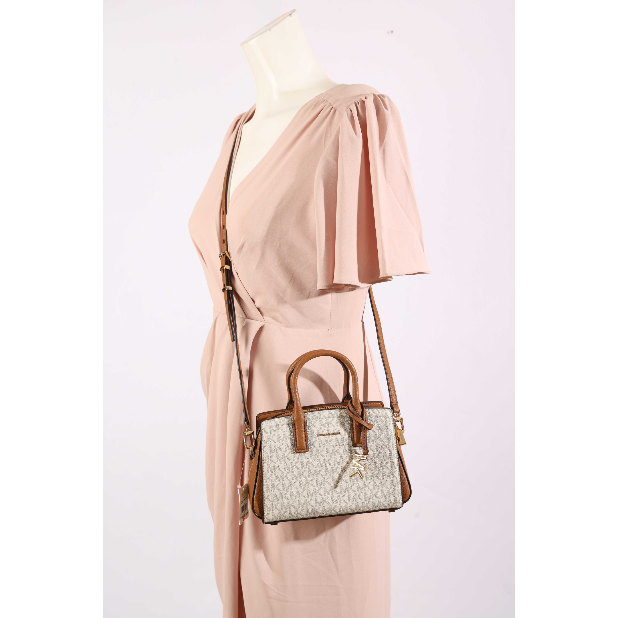 Michael Kors Laila Small Signature Logo Crossbody Bag