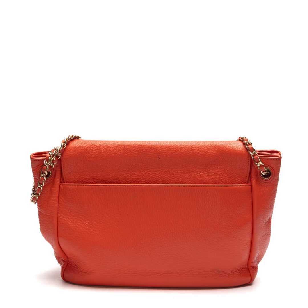 Tory Burch Red Marion Flap Shoulder Bag