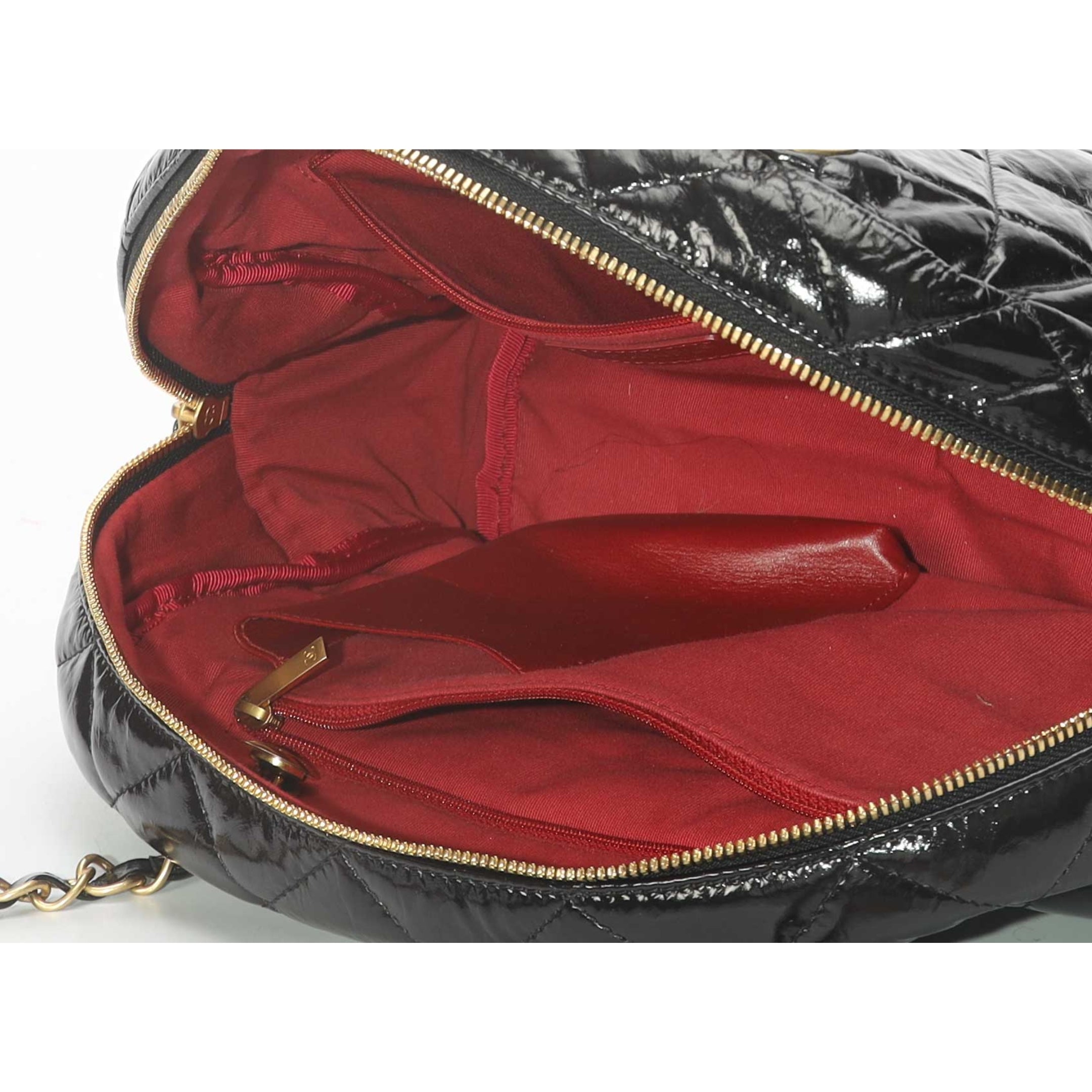 Chanel Quilted Bowling Bag